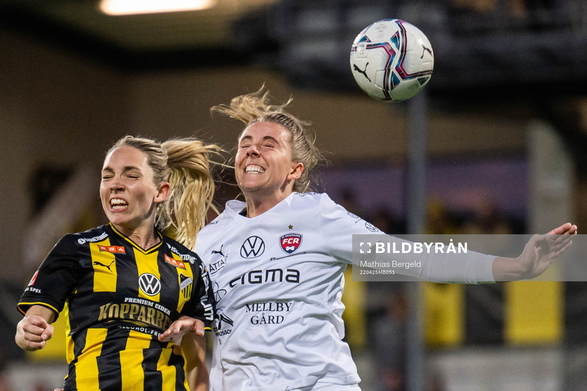 Elin Rubensson Häckens och Rosengårds Gudrun Arnardottir