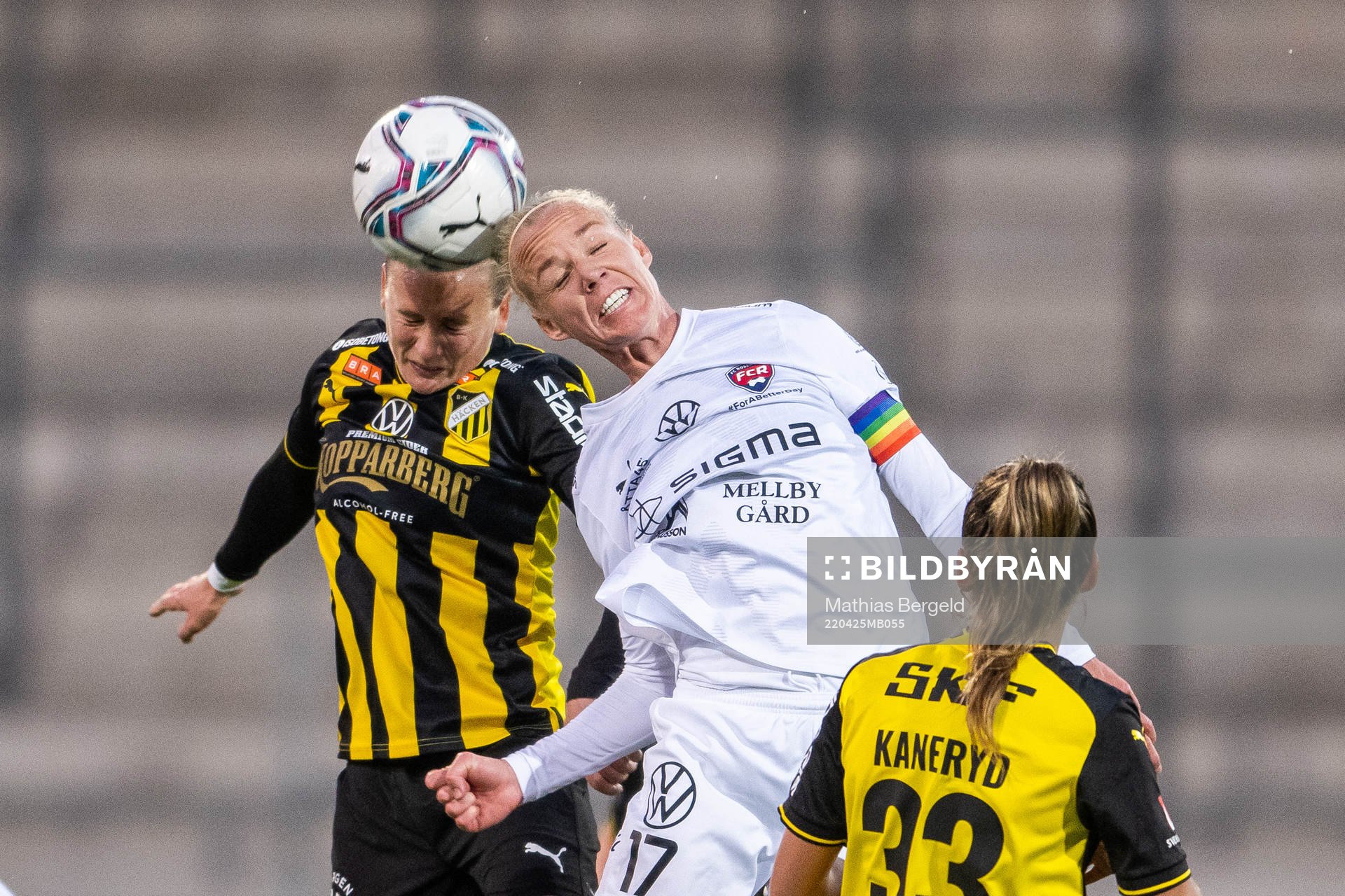 Häckens Filippa Curmark och Rosengårds Caroline Seger
