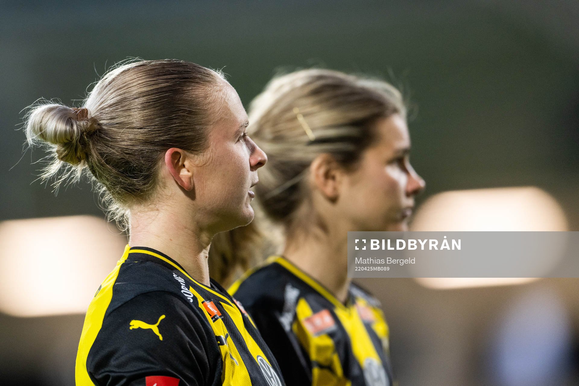 Häckens Filippa Curmark och Andrine Stolsmo Hegerberg