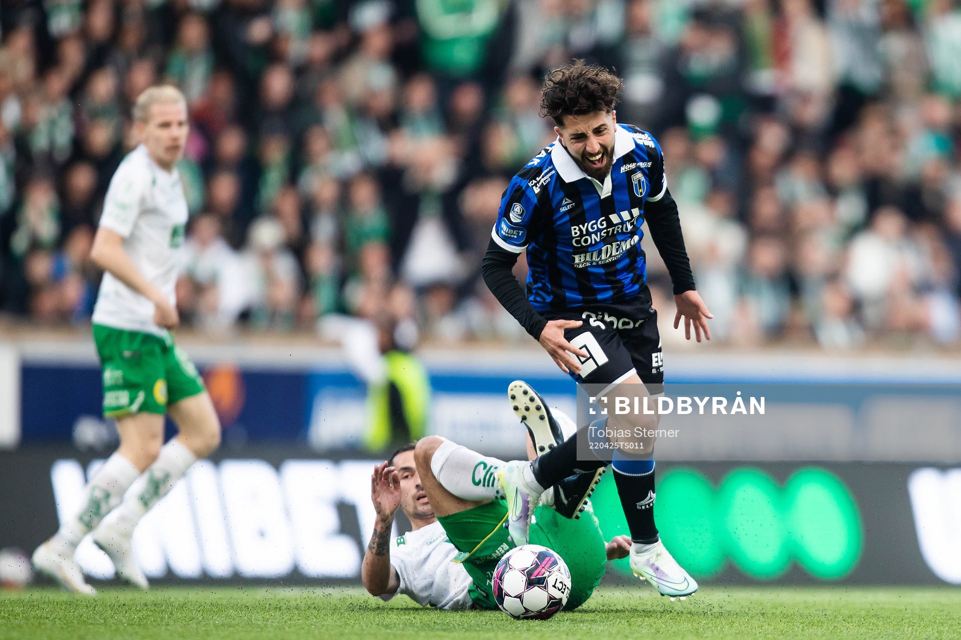 Sirius Moustafa Zeidan och Hammarbys Loret Sadiku
