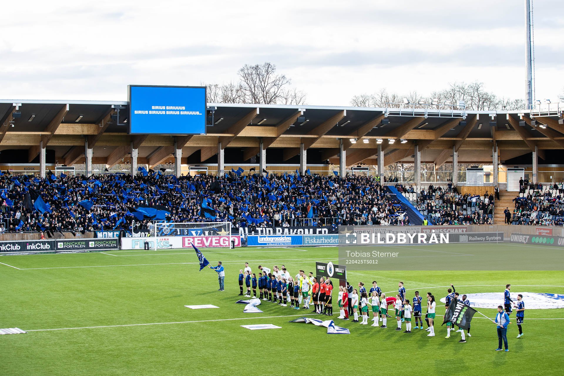 Spelarna ställer upp