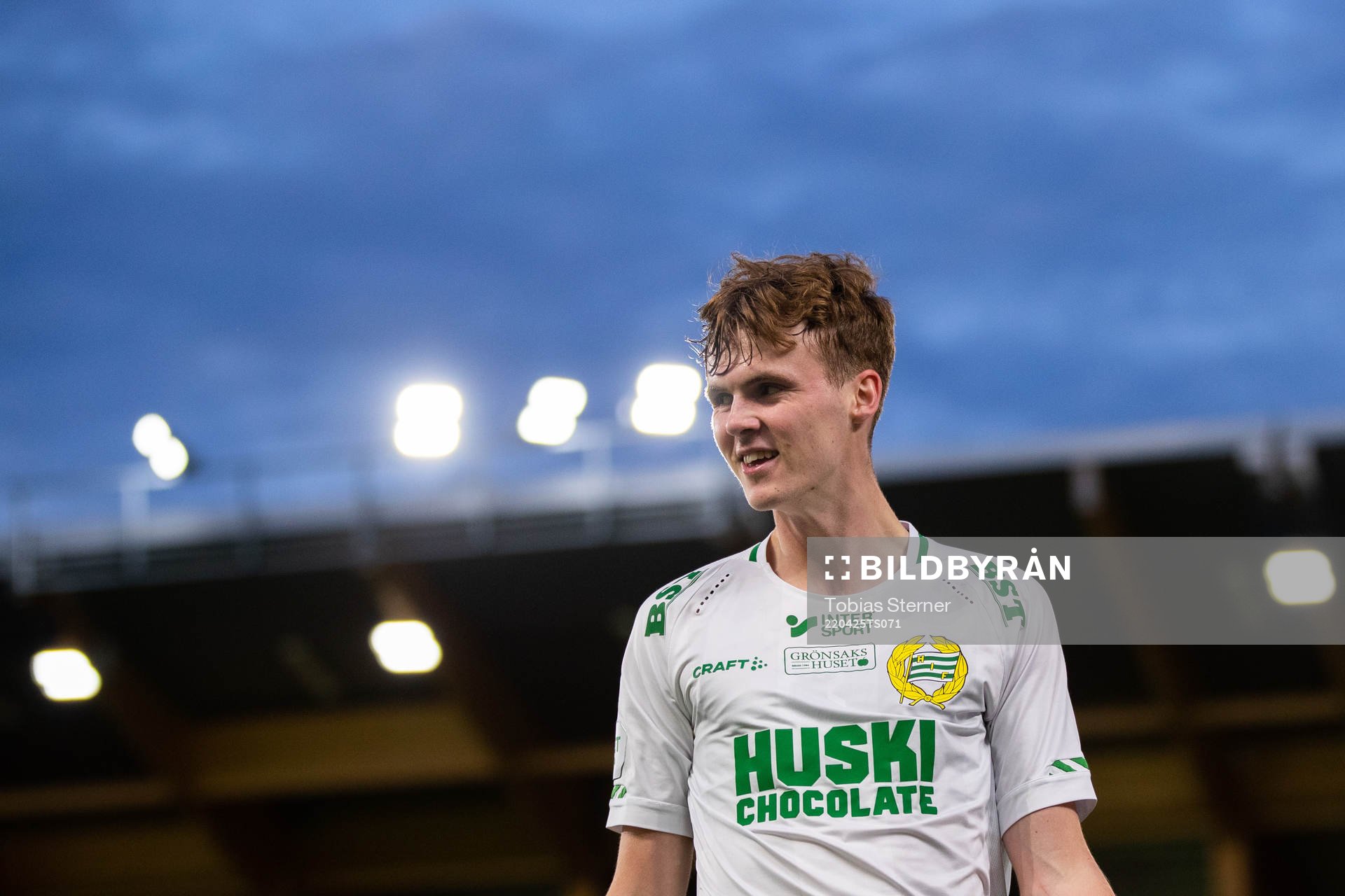 Hammarbys Williot Swedberg jublar