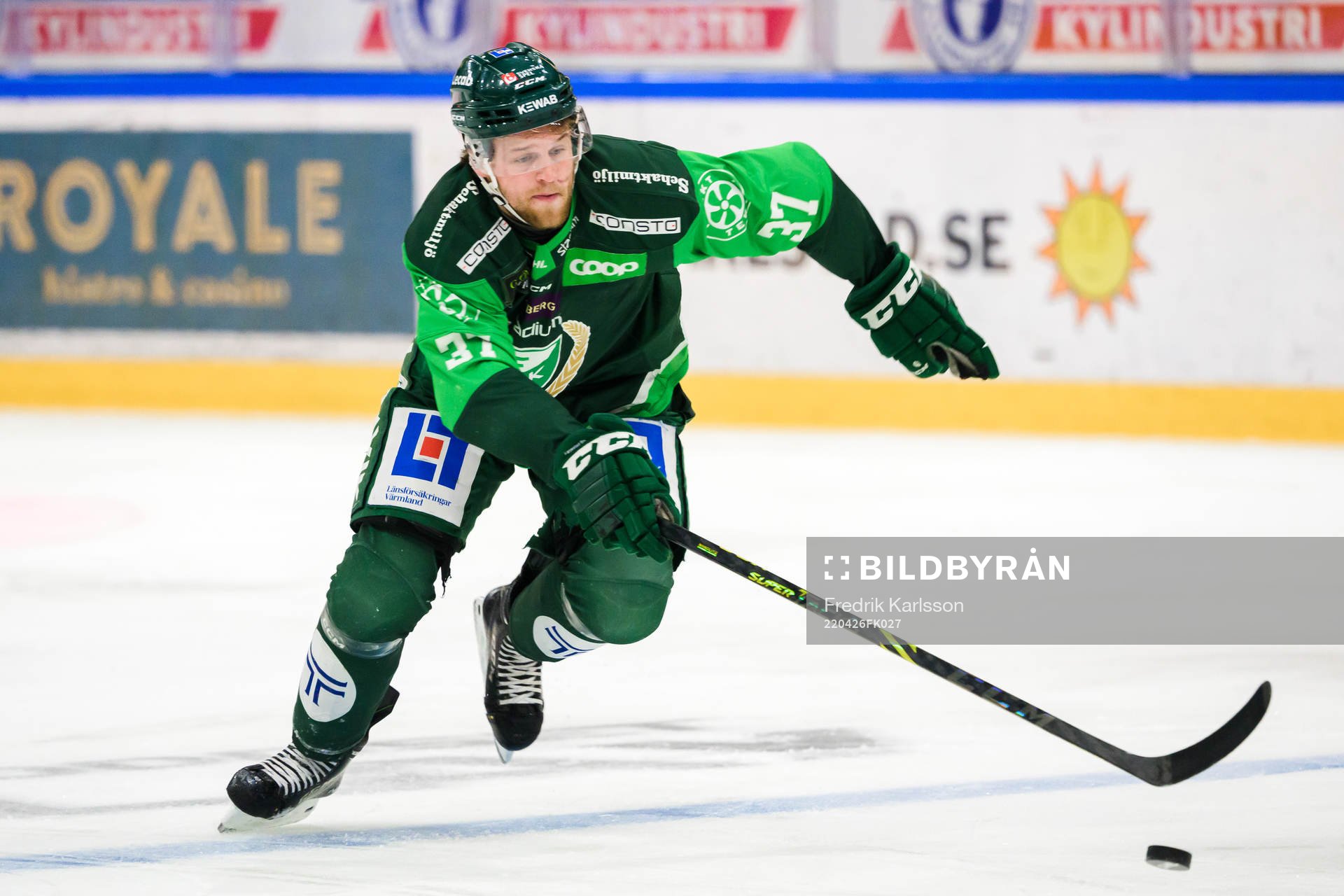 Färjestads Adam Ginning