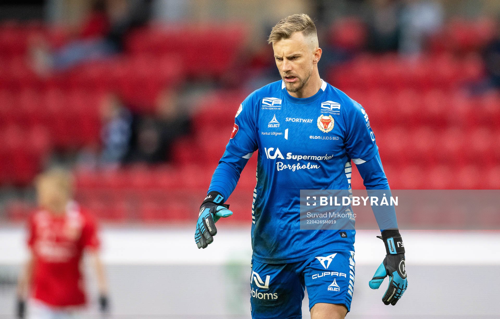 Kalmars målvakt Ricardo Friedrich deppar