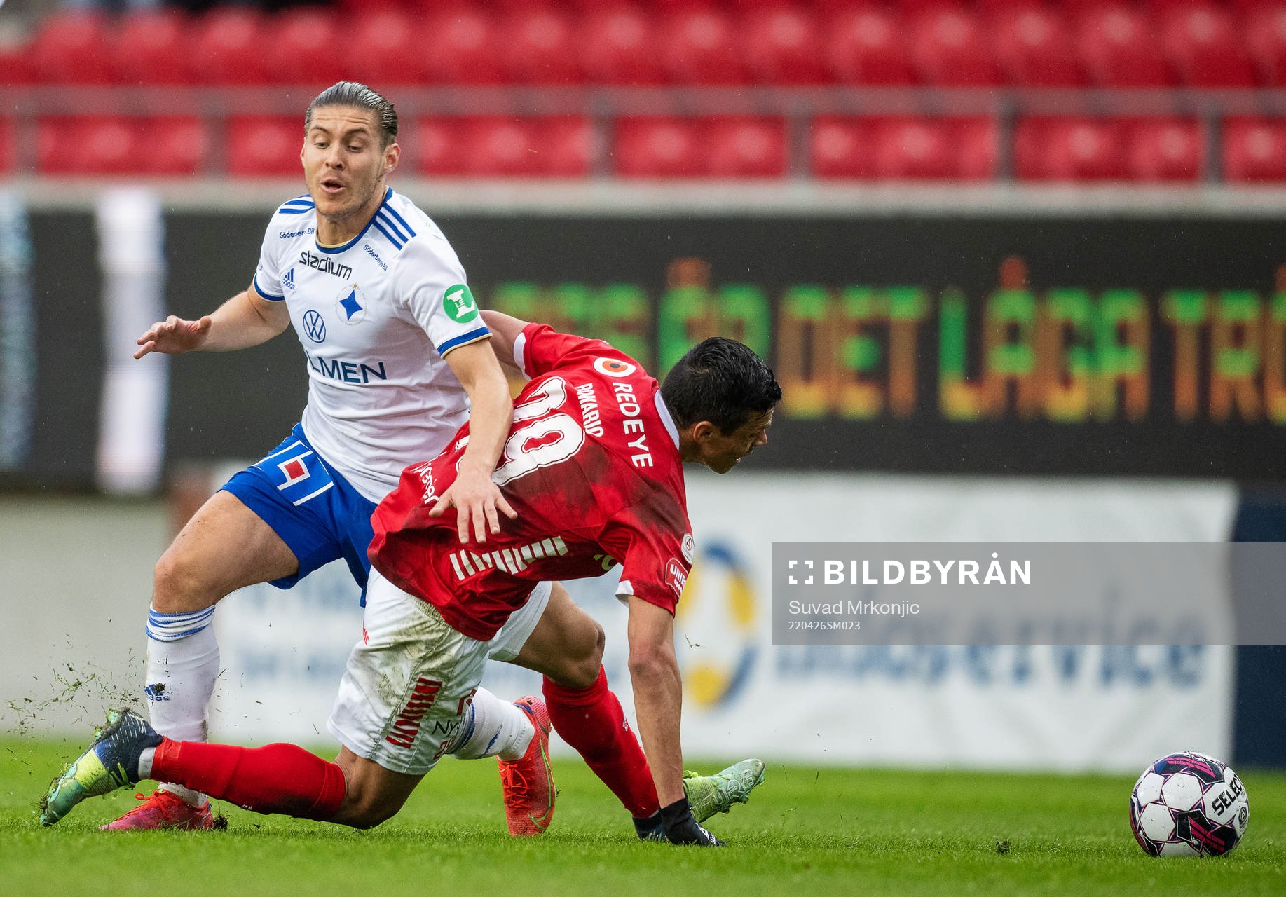 IFK Norrköpings Eman Markovic och Kalmars Romario Pereira