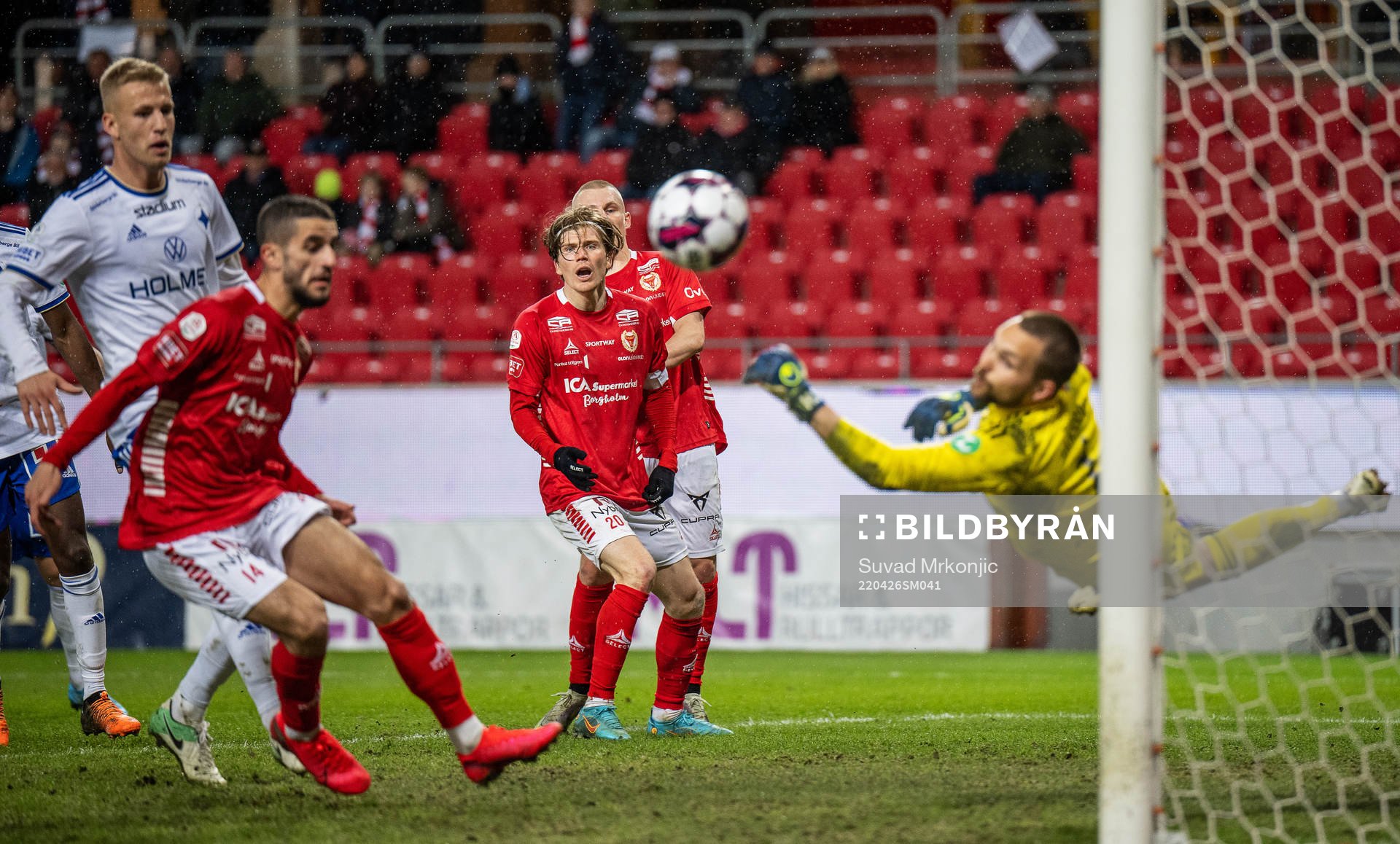 Kalmars Noah Shamoun, Oliver Berg och IFK Norrköpings