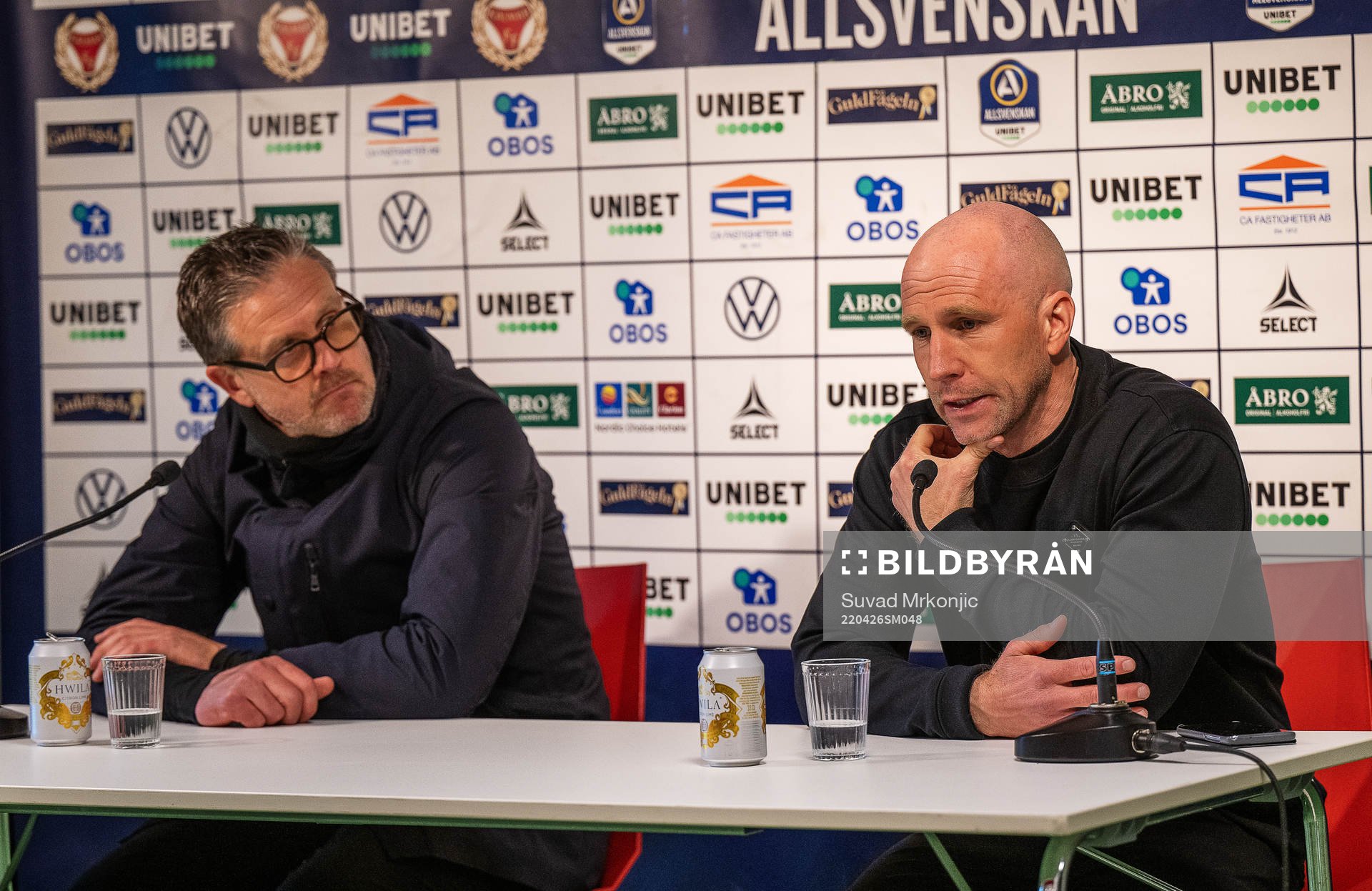 IFK Norrköpings tränare Rikard Norling och Kalmars