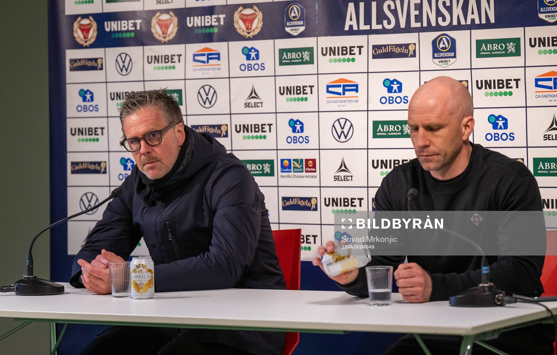 IFK Norrköpings tränare Rikard Norling och Kalmars