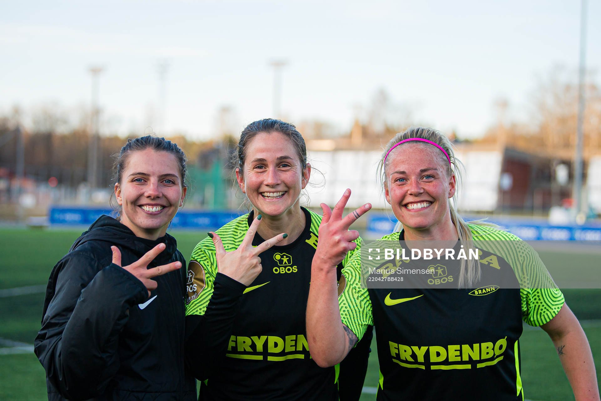 Cecilie Redisch Kvamme, Ingrid Ryland and Therese Sessy