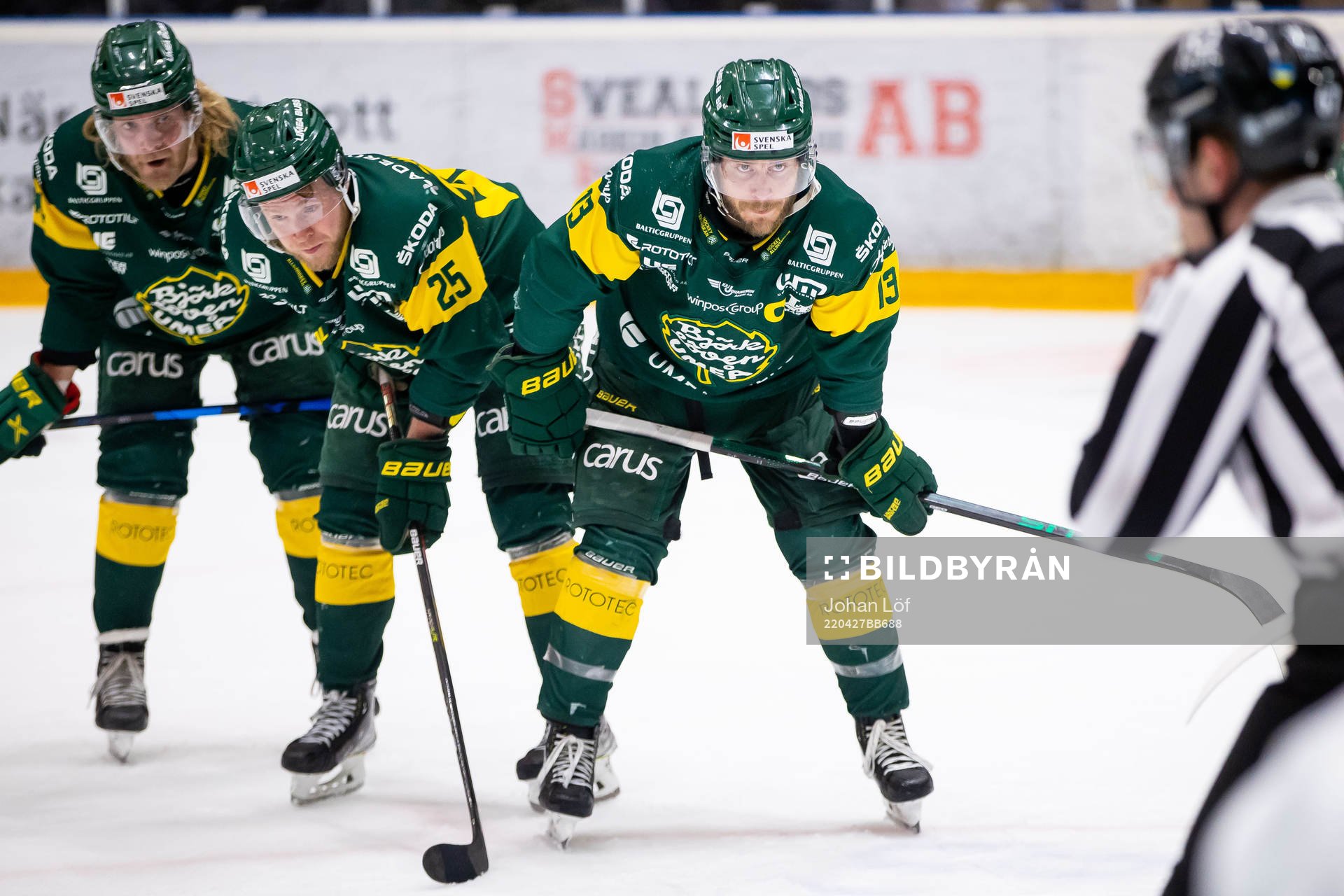 Björklövens Olle Liss, Christopher Bengtsson och Fredric