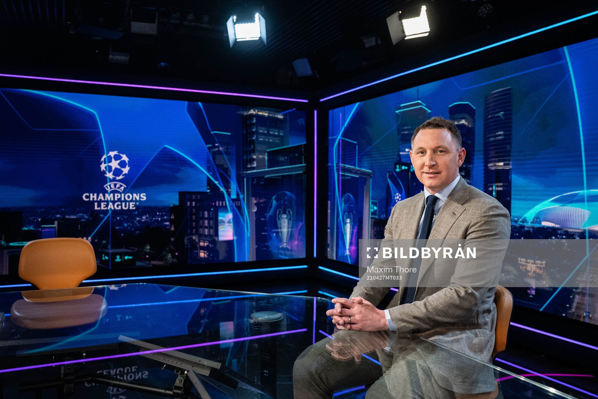 s Champions League studio