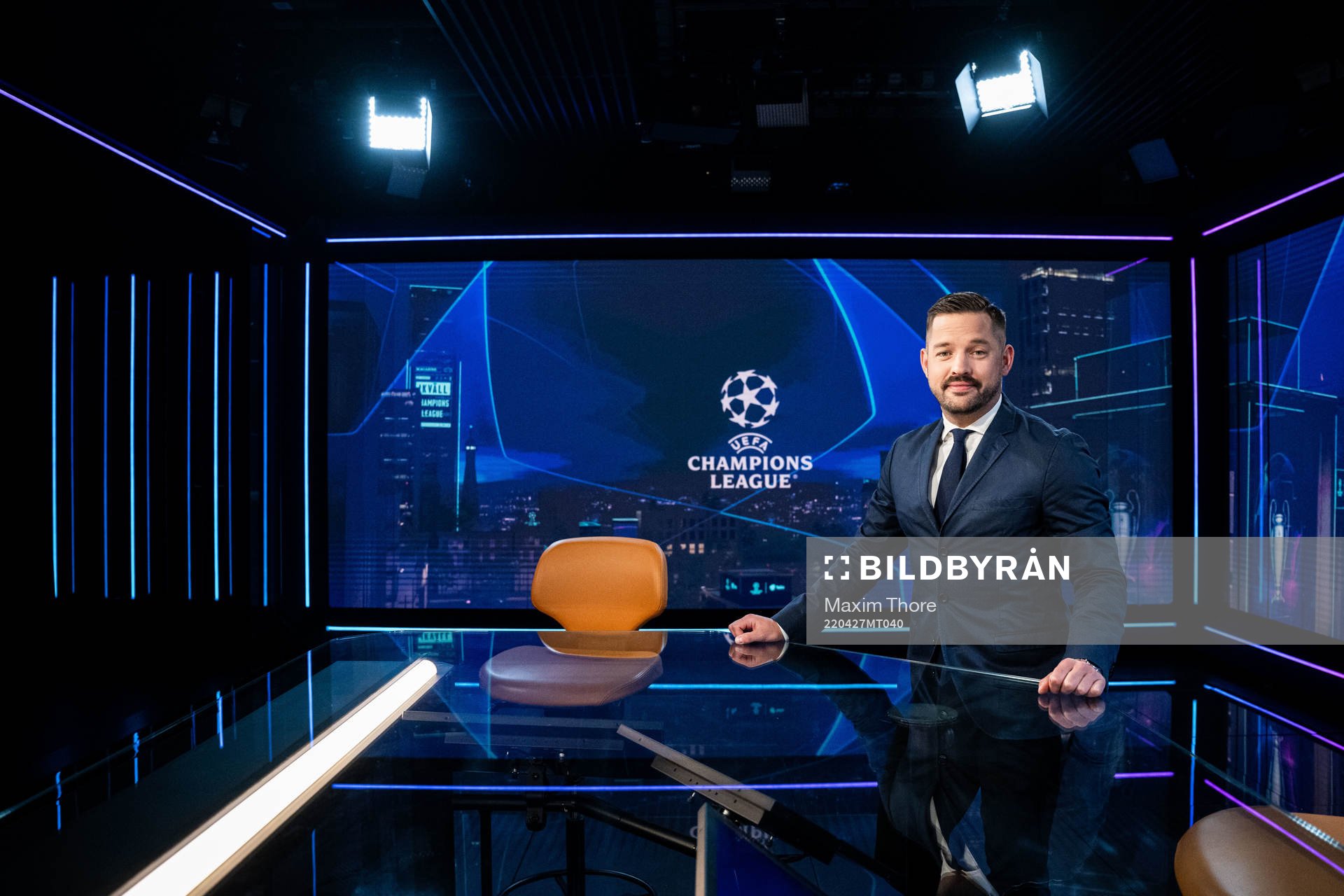s Champions League studio