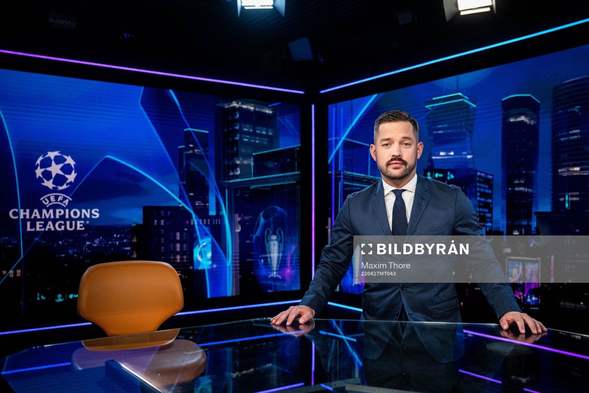 s Champions League studio