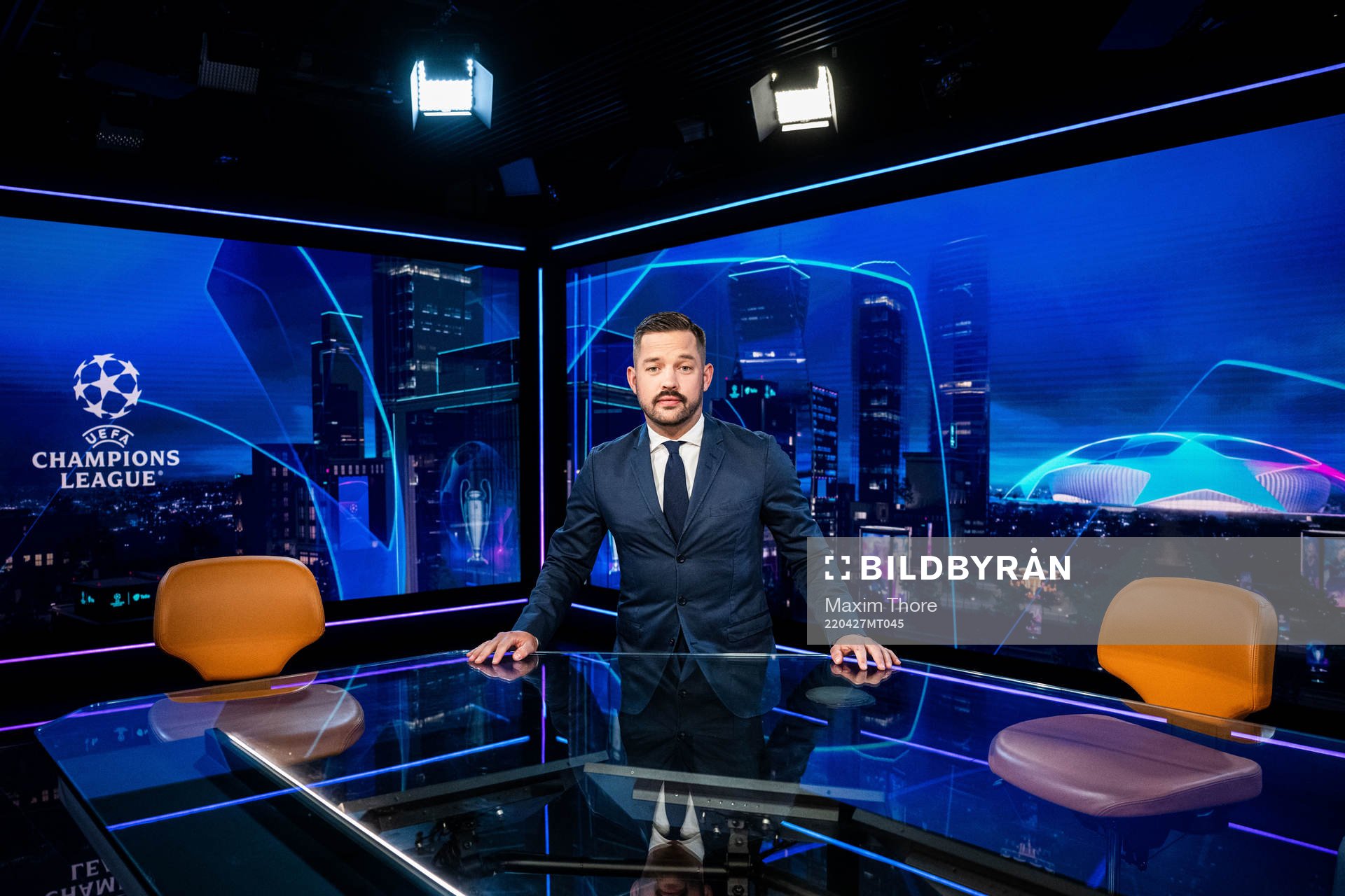 s Champions League studio