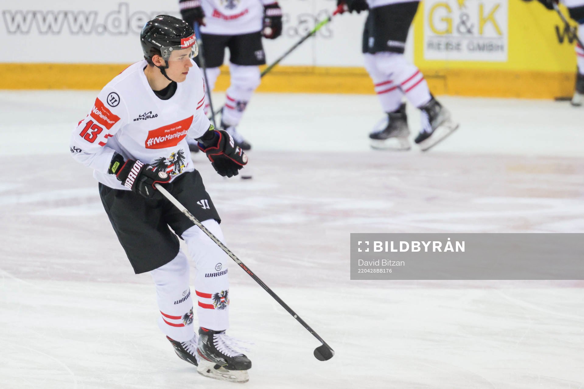 Philipp Wimmer of Austria at warm up