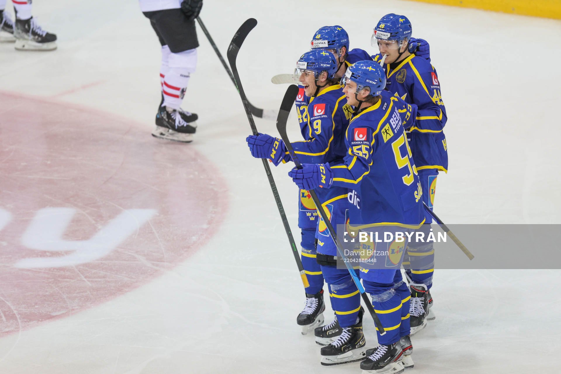 Joakim Nordström, Sebastian Hartmann, Linus Karlsson and