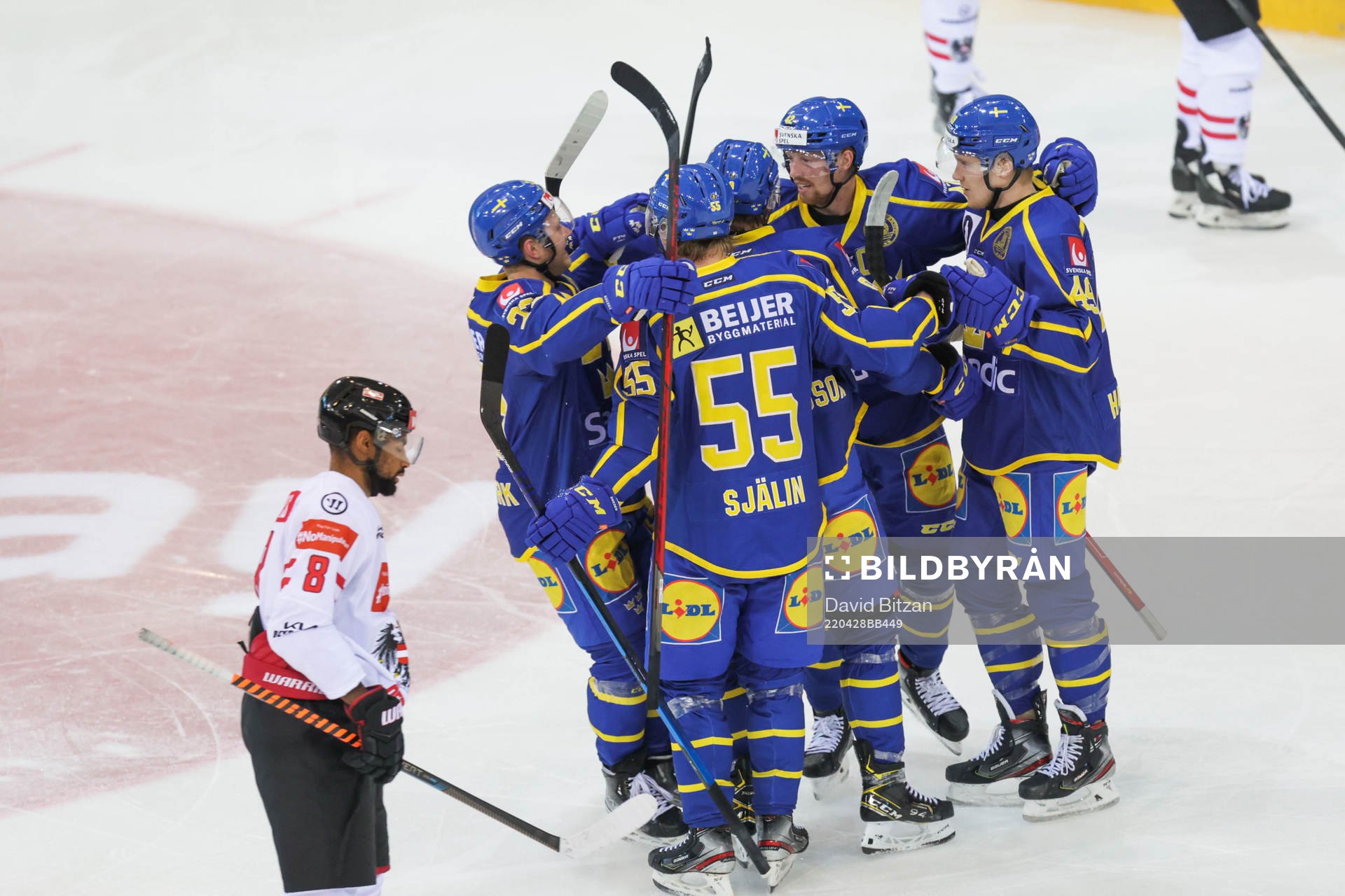 Joakim Nordström, Sebastian Hartmann, Linus Karlsson and