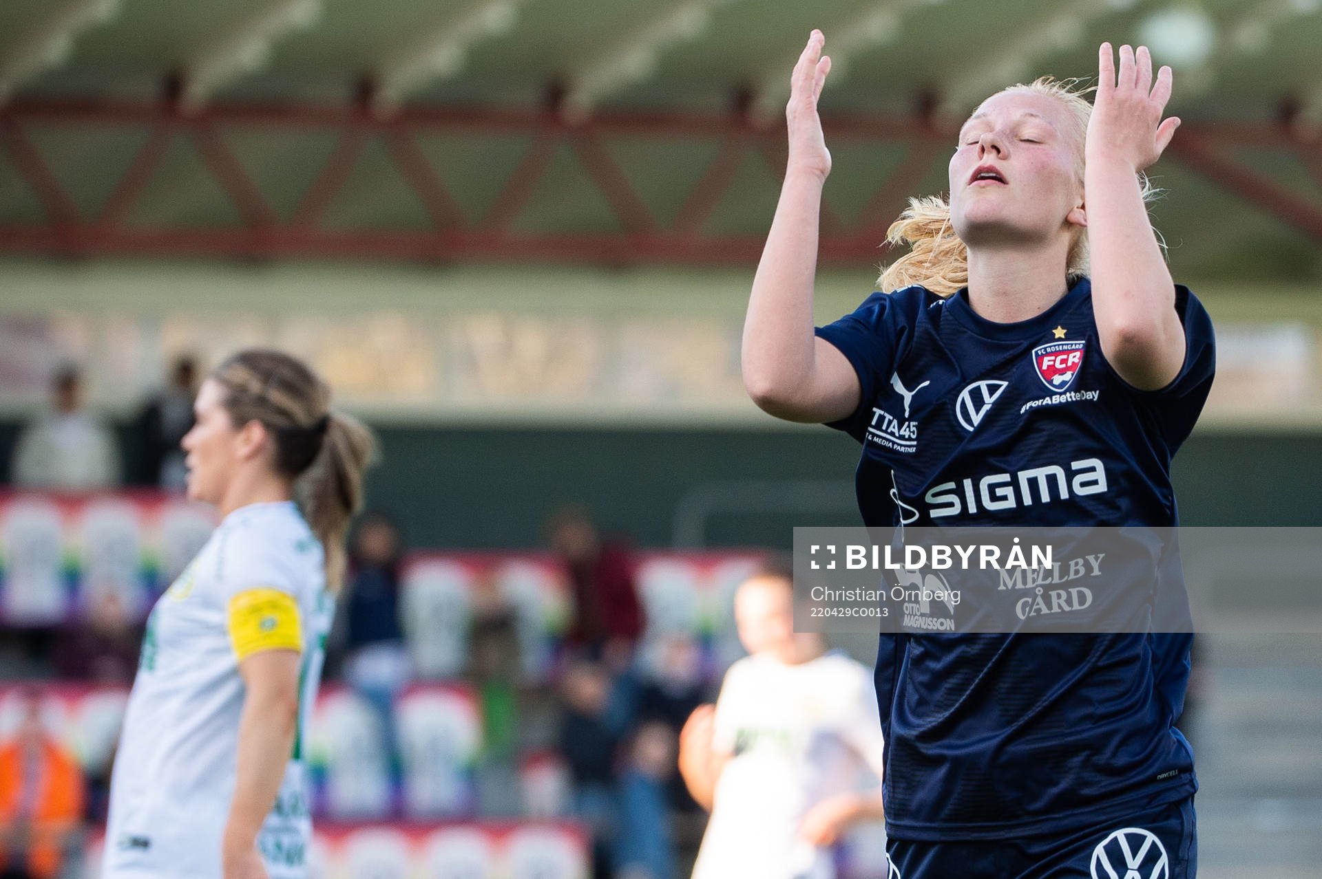 Rosengårds Sofie Bruun Bredgaard deppar