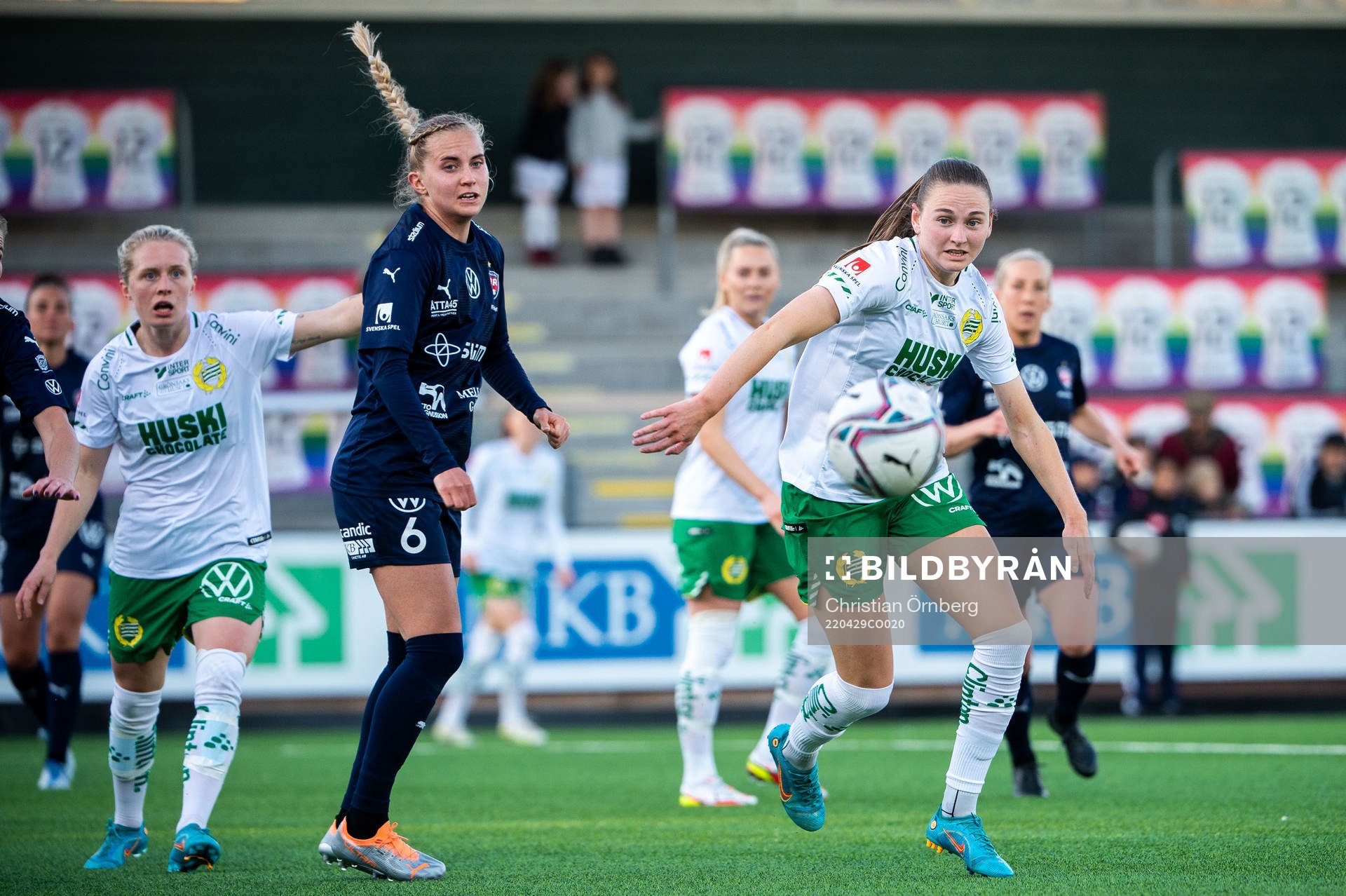 Rosengårds Ria Noora Minerva Öling och Hammarbys Vilde