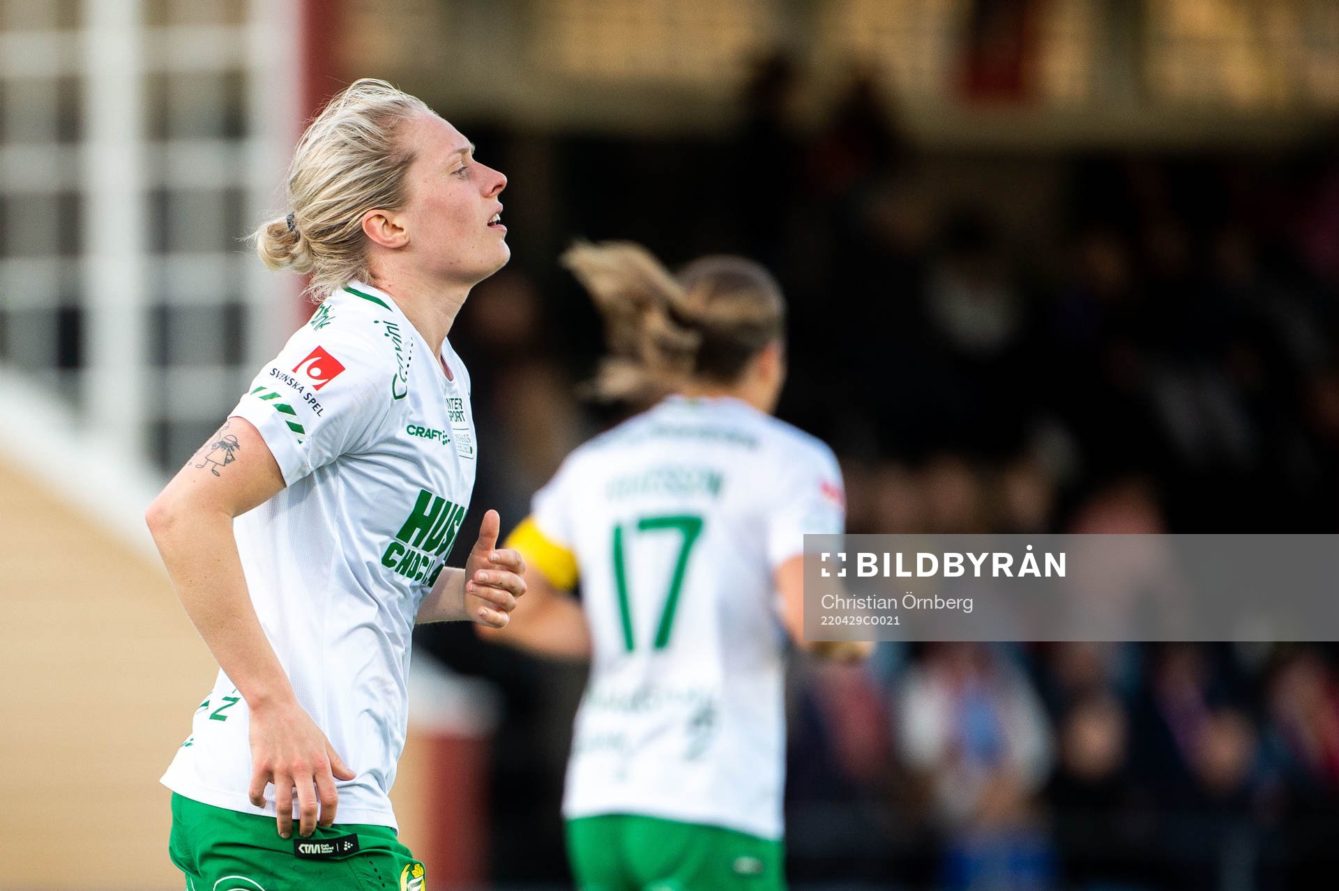 Hammarbys Emilia Larsson deppar