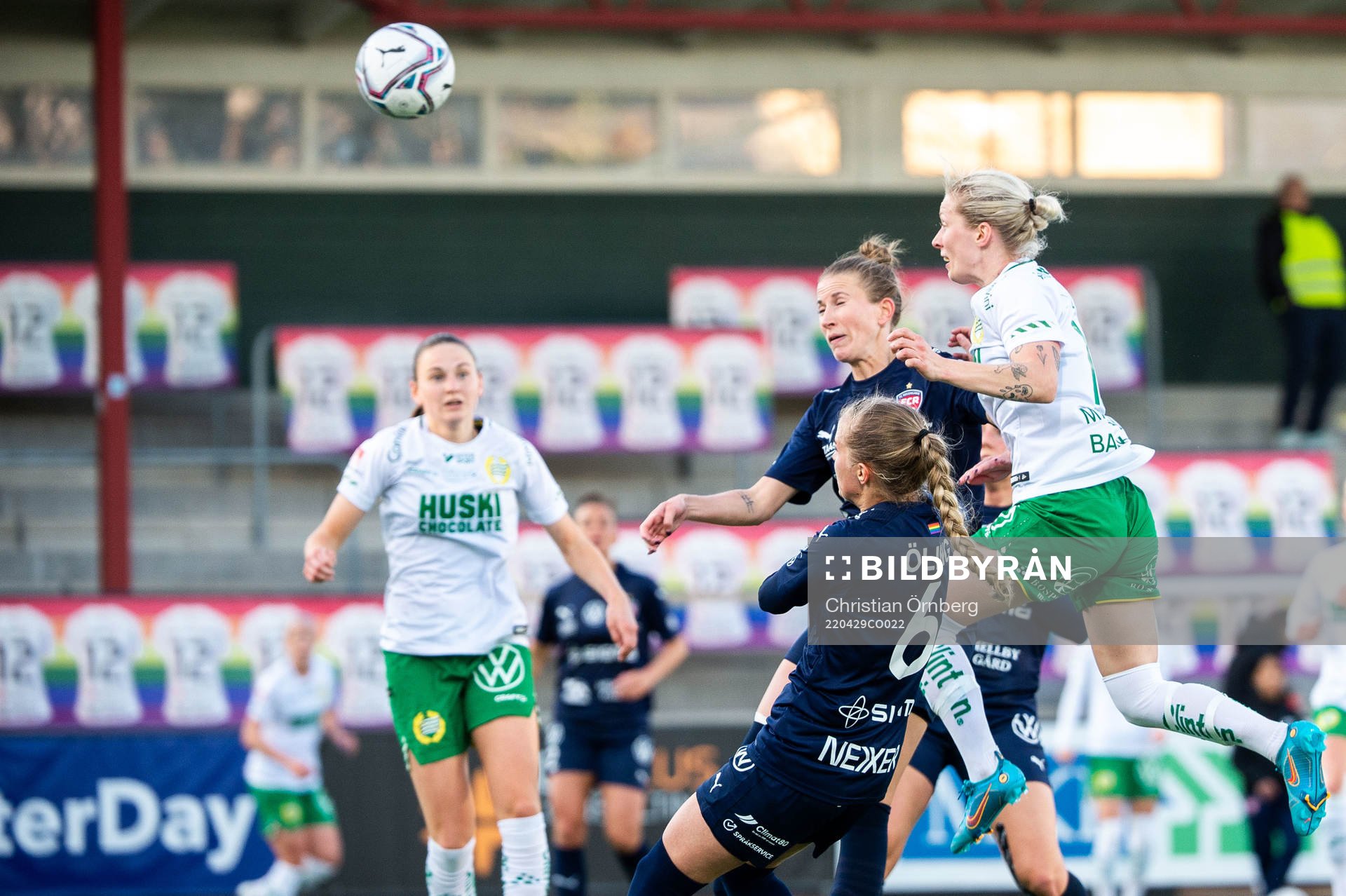 Rosengårds Emma Berglund och Ria Noora Minerva Öling