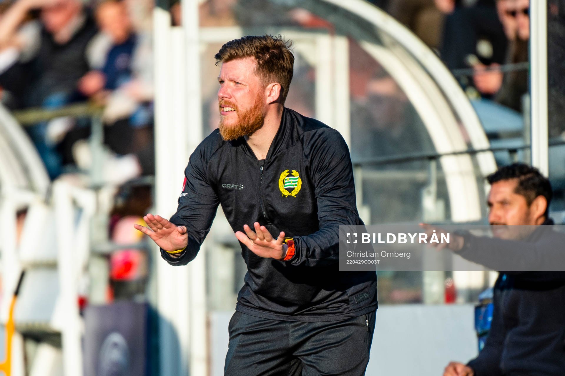 Hammarbys assisterande tränare Rafael Roldan