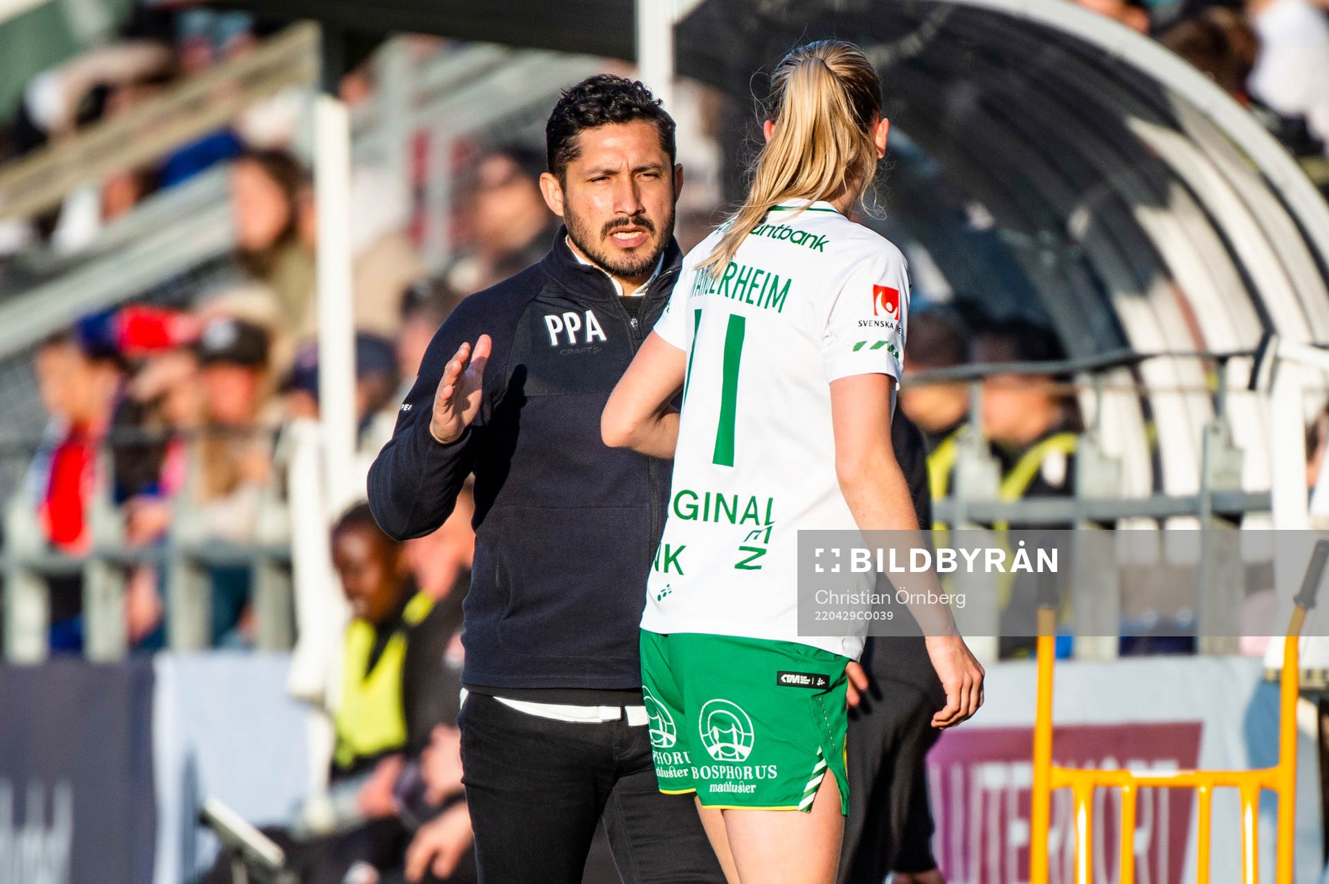 Hammarbys Ellen Wangerheim byts ut av tränare Pablo