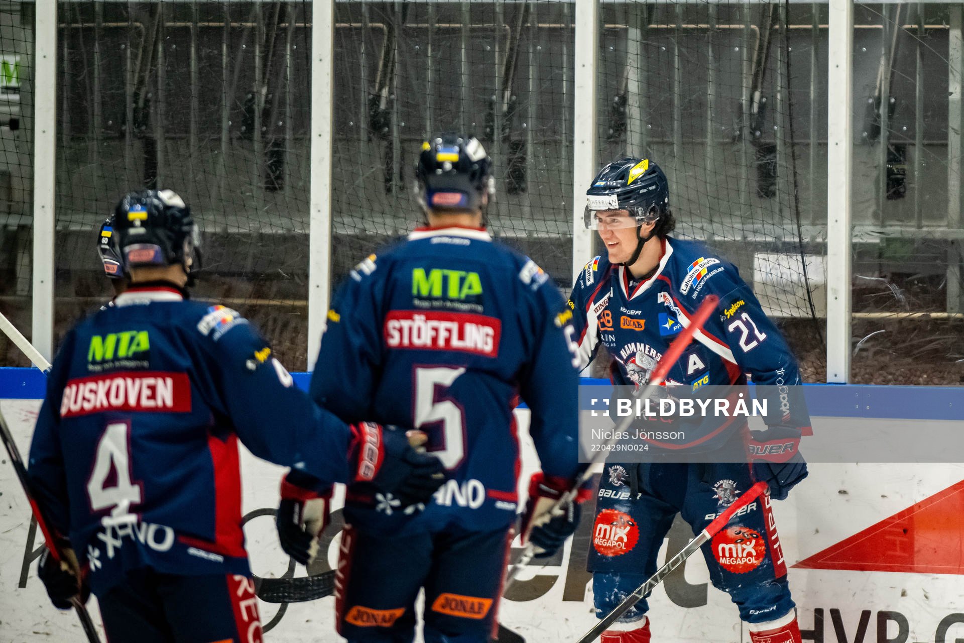 Halmstads Victor Gagic jublar