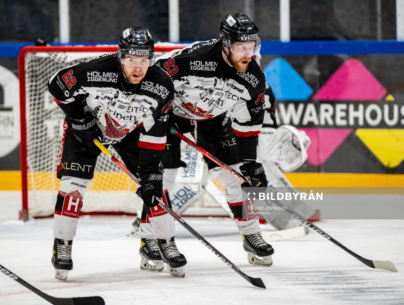 Hudiksvalls Johan Lindholm och Henri Auvinen