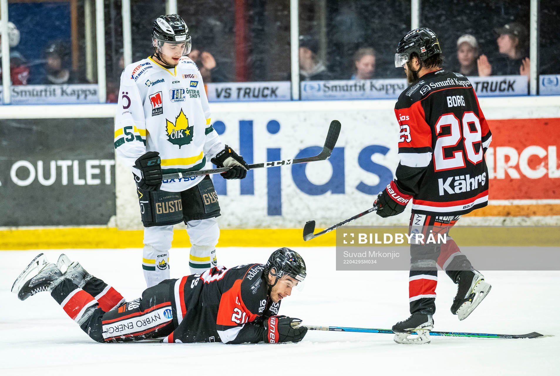 Östersunds August Hansson och Nybros Juho Liuksiala och