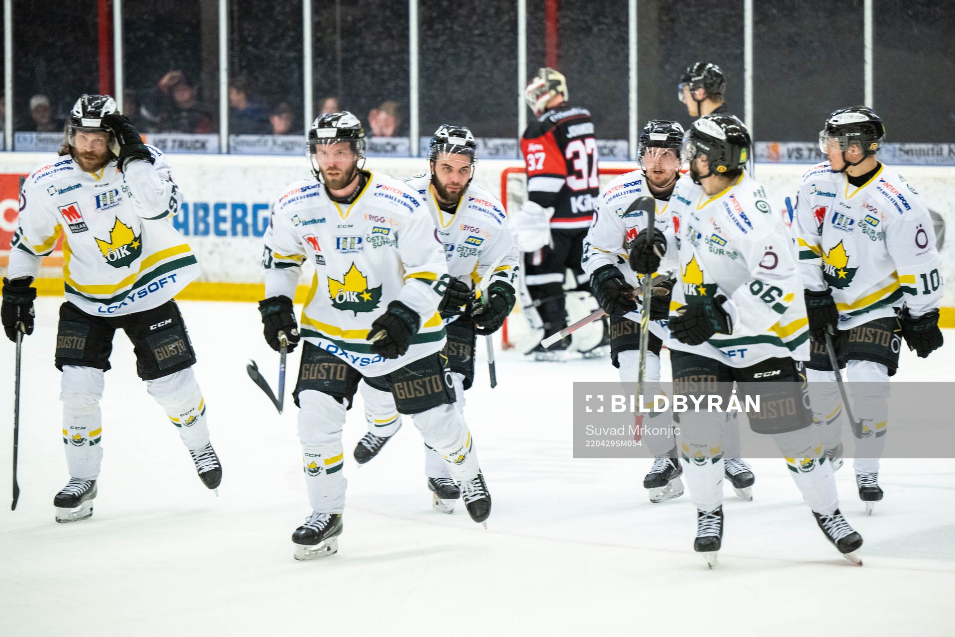 Östersunds Johan Mörnsjö jublar