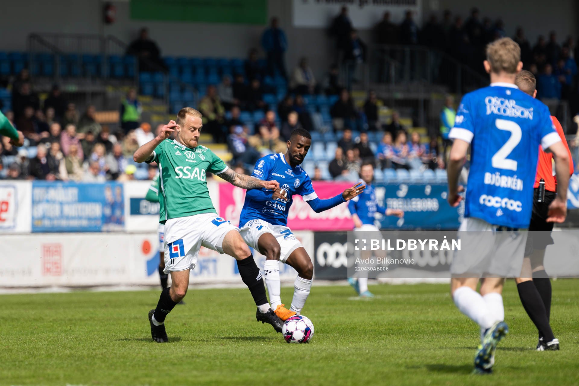 Trelleborgs Mohammed Saeid och Brages Anton Lundin