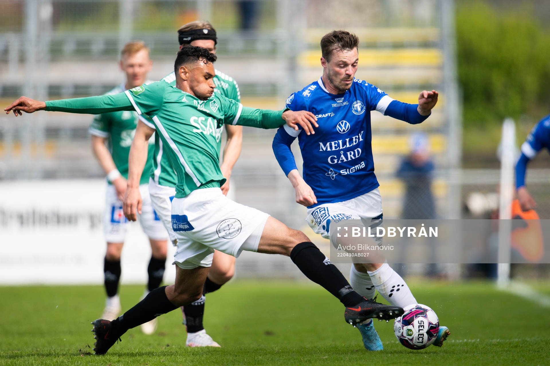 Trelleborgs Nicolas Mortensen och Brages Joakim Persson