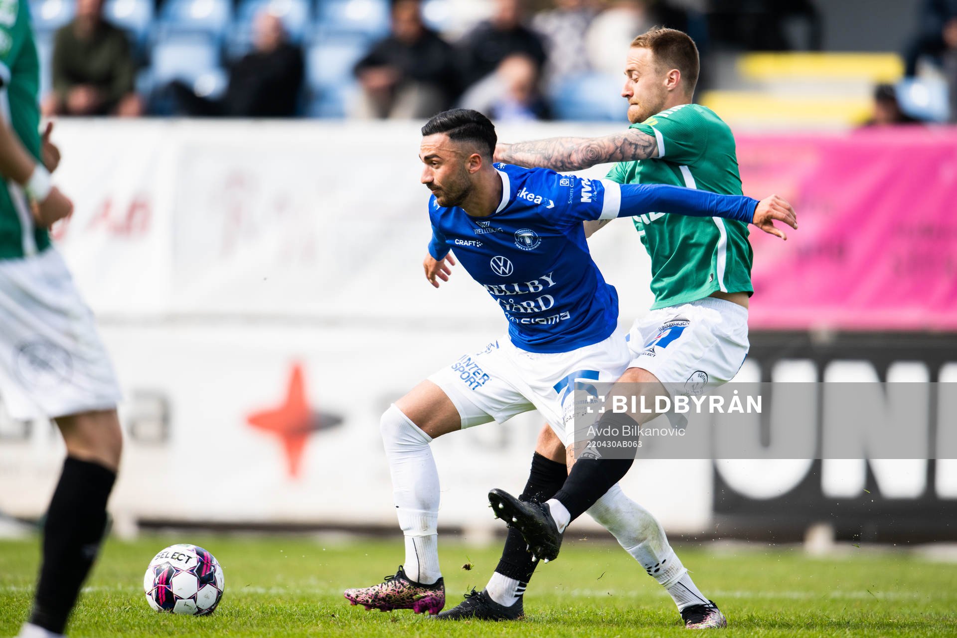 Trelleborgs Simon Amin och Brages Anton Lundin