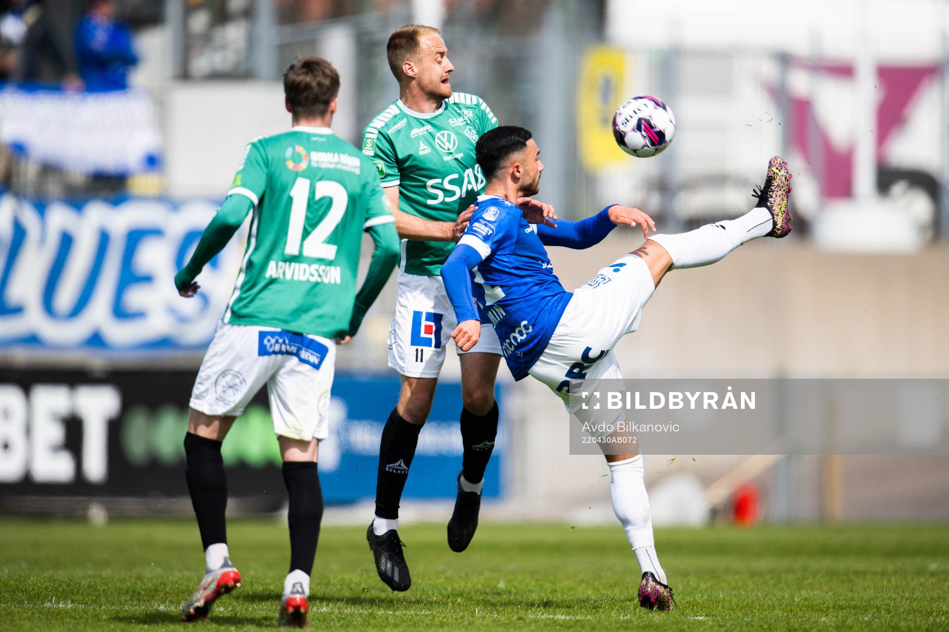 Trelleborgs Simon Amin och Brages Anton Lundin
