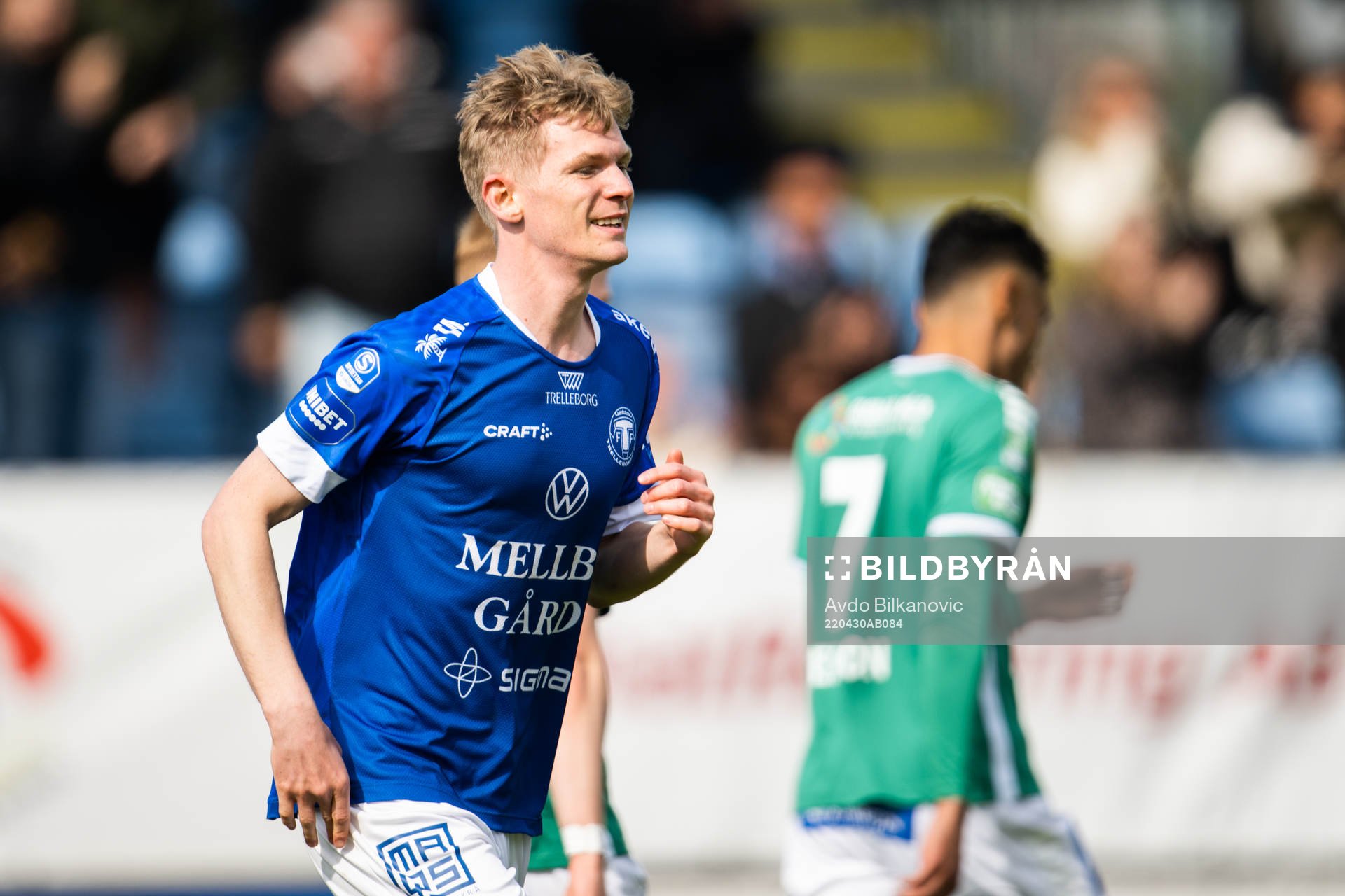Trelleborgs Fritiof Björkén +jublar