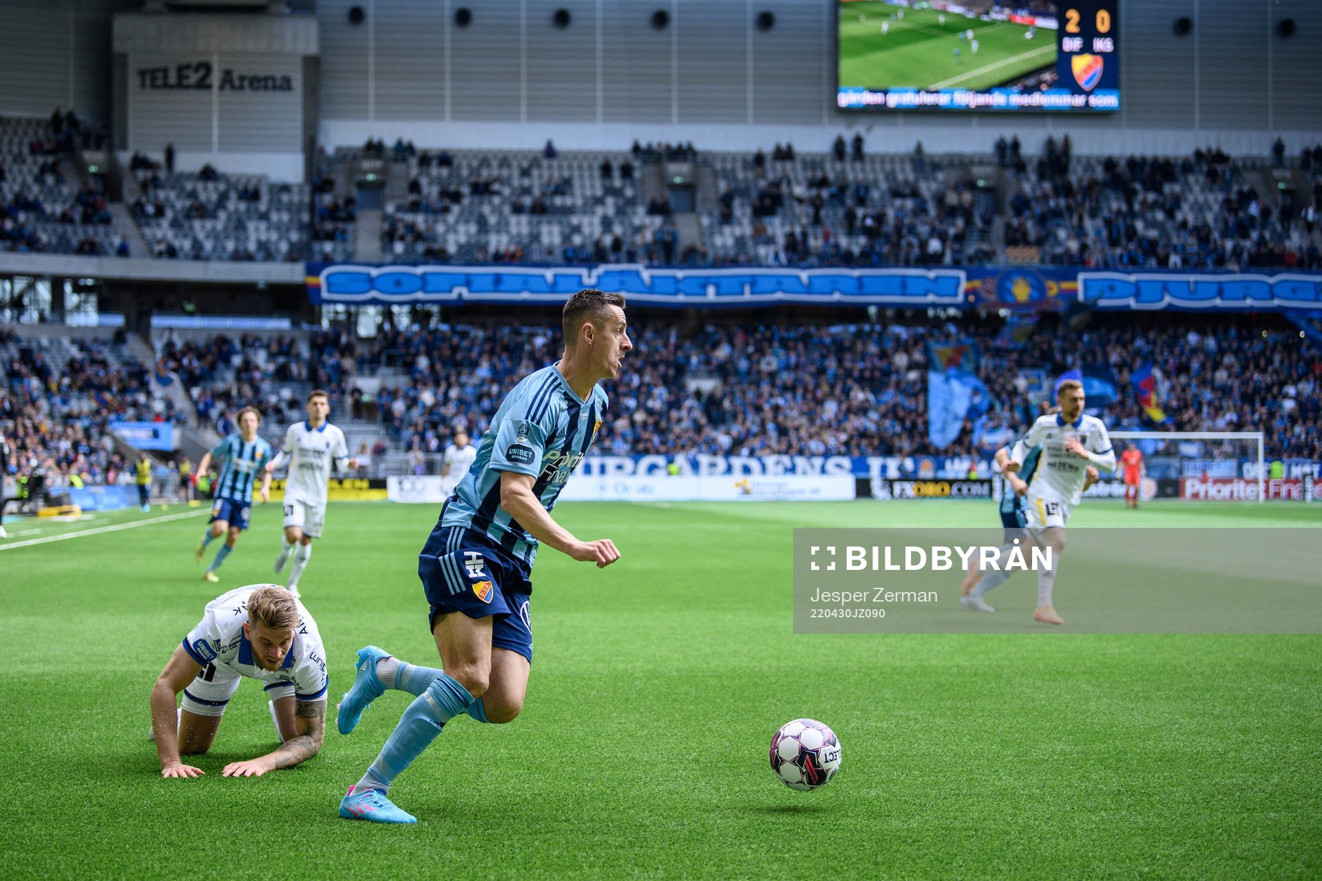 Sirius Marcus Mathisen och Djurgårdens Haris Radetinac