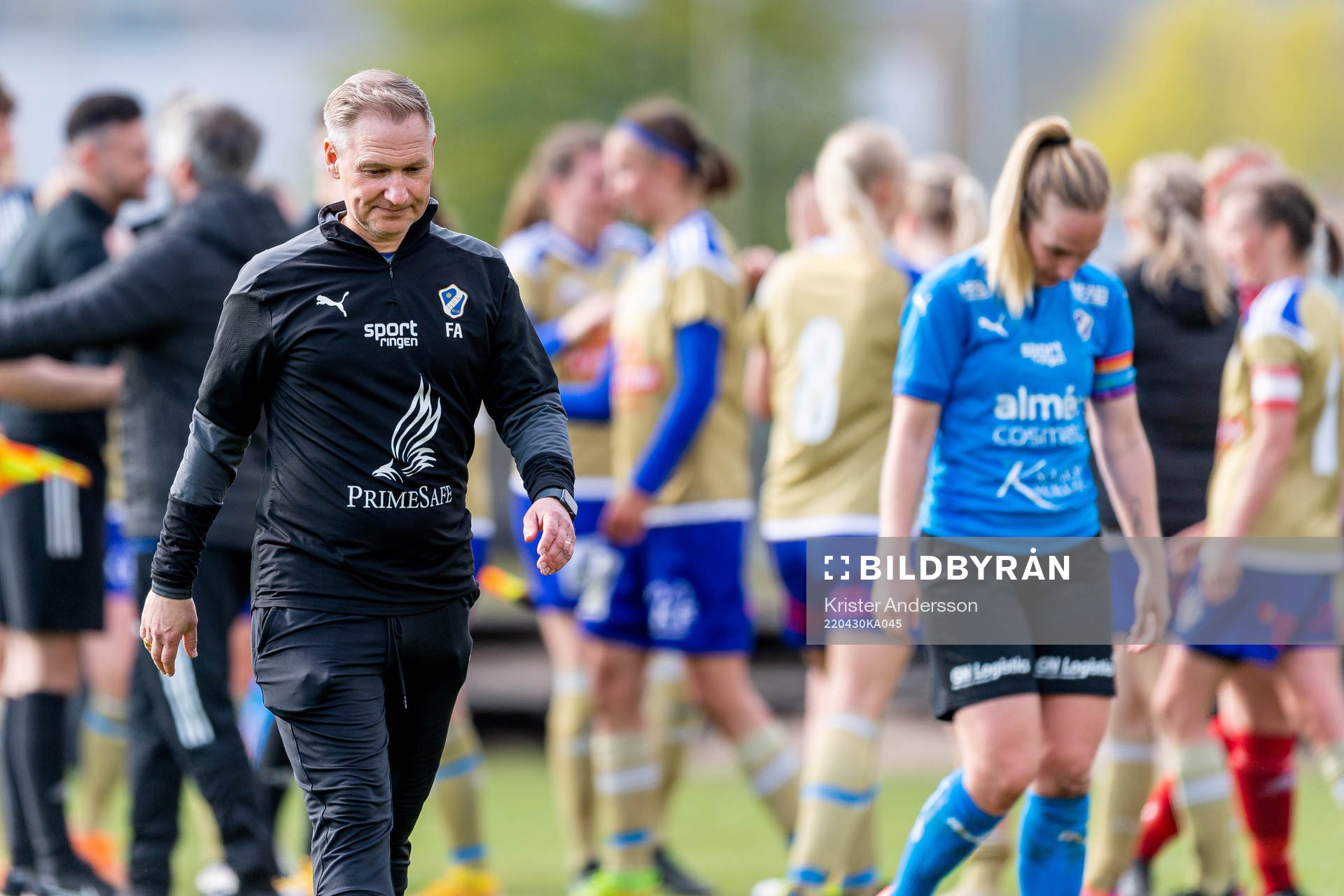Halmstads huvudtränare Fredrik Andersson