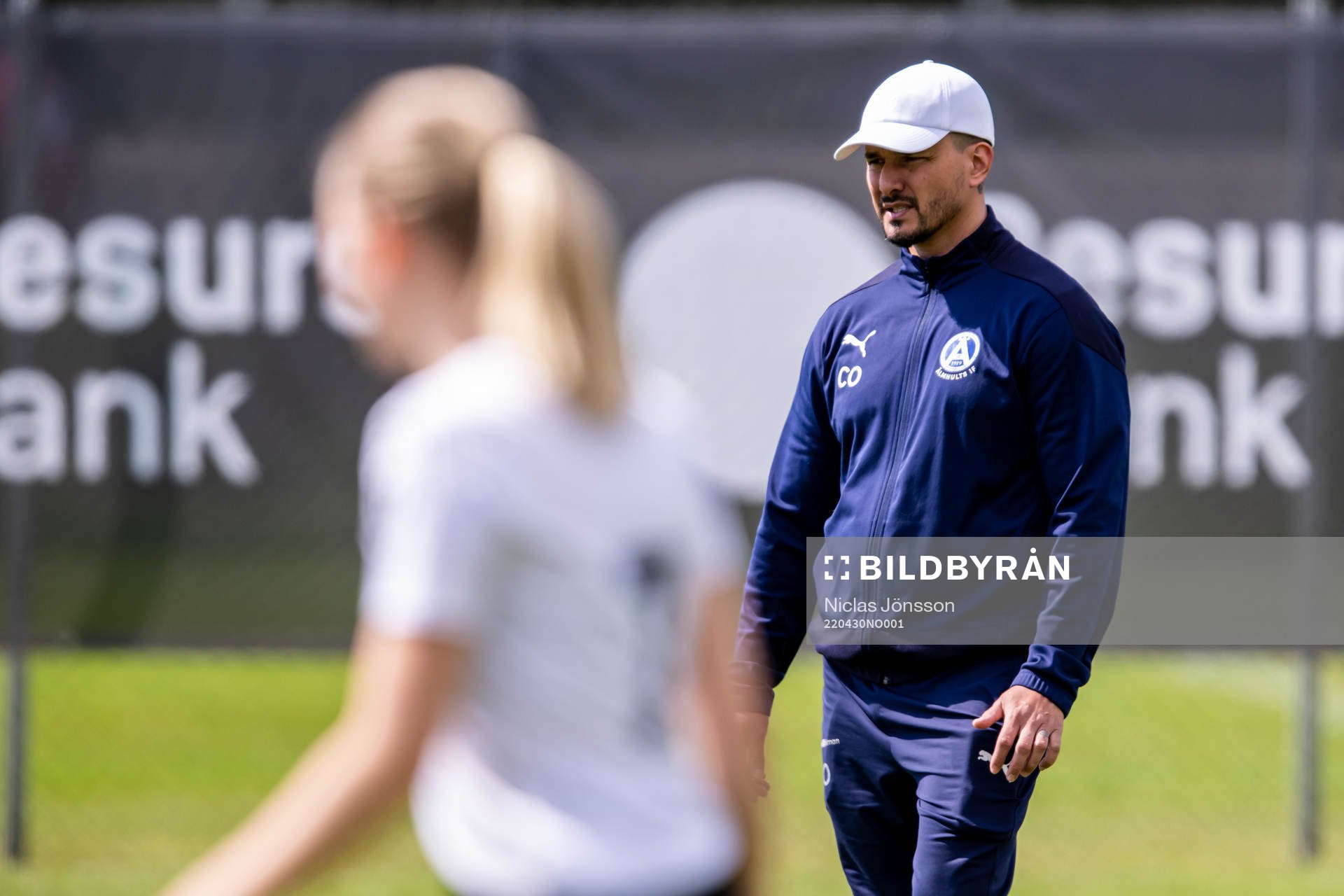 Älmhults tränare Cristian Ozan