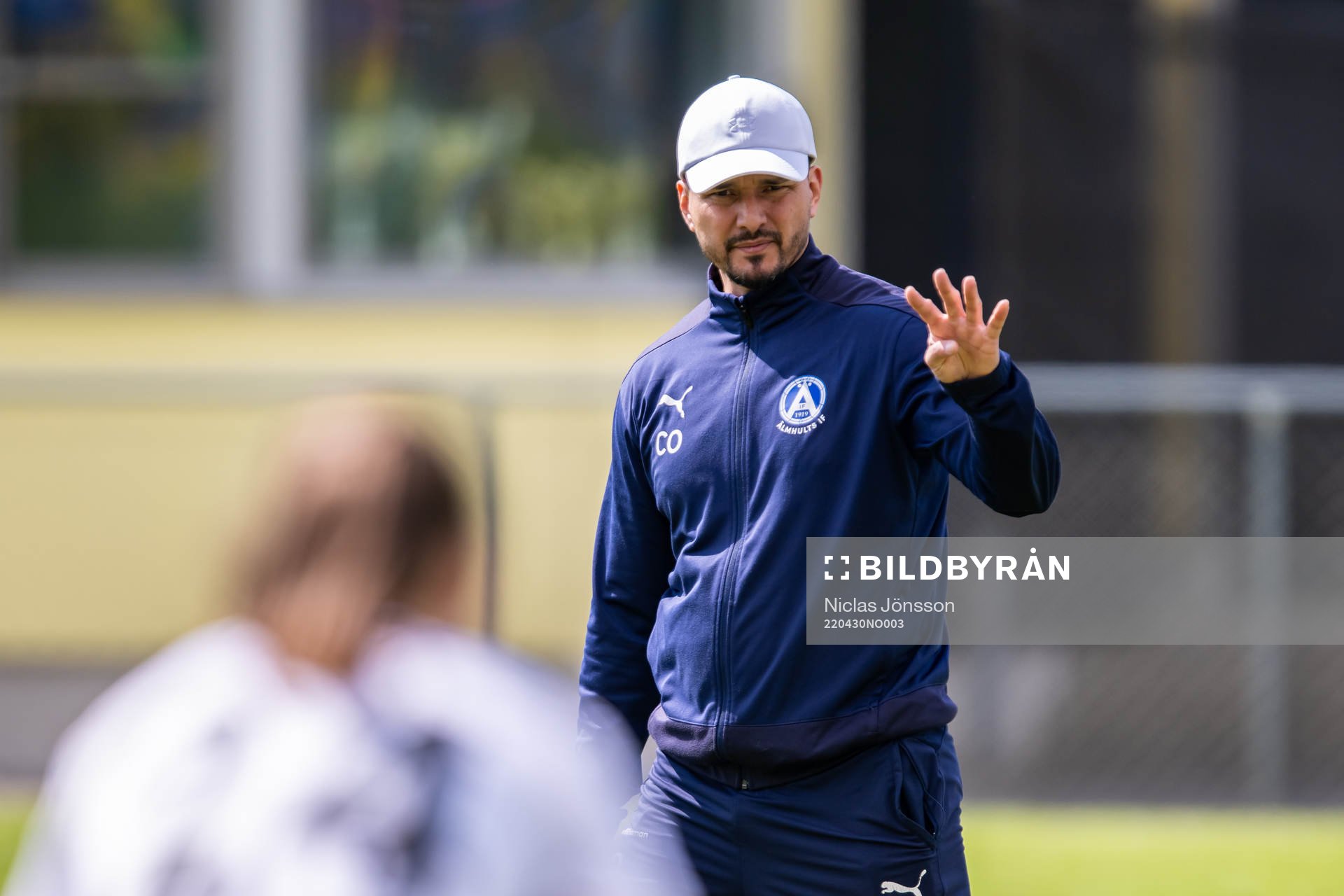 Älmhults tränare Cristian Ozan
