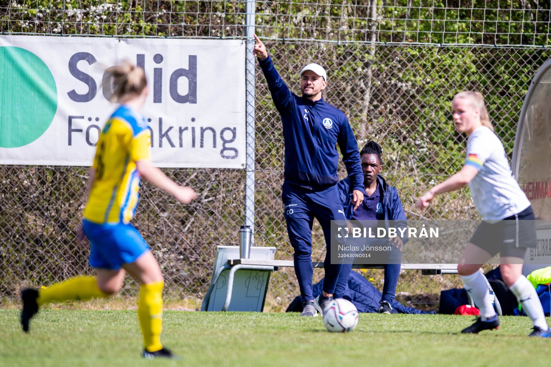 Älmhults tränare Cristian Ozan