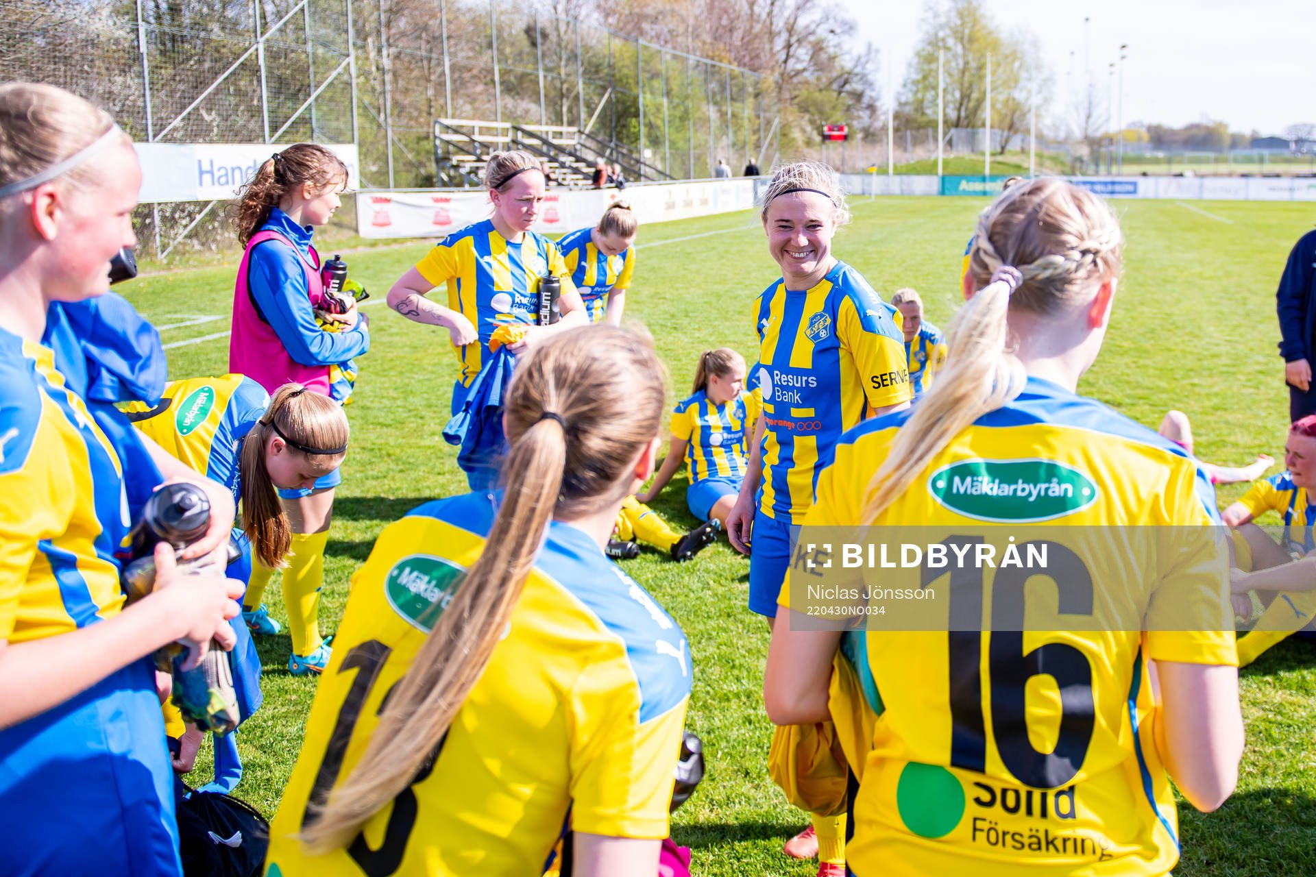 Eskilsminnes Julia Lennartsson jublar