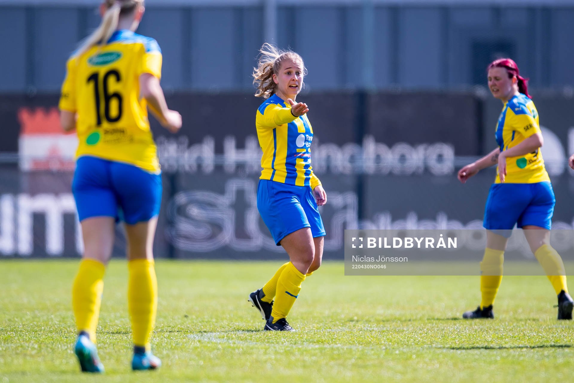 Eskilsminnes Matilda Eriksson  reagerar