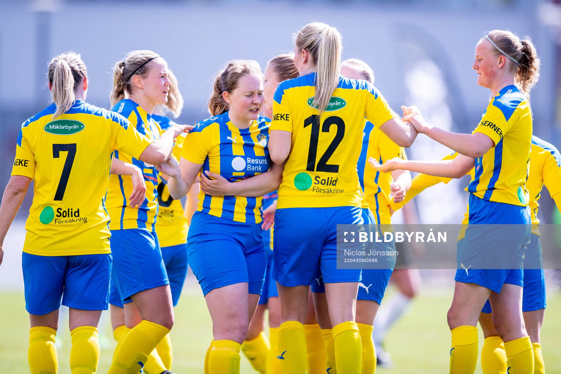 Eskilsminnes Johanna Olsson jublar