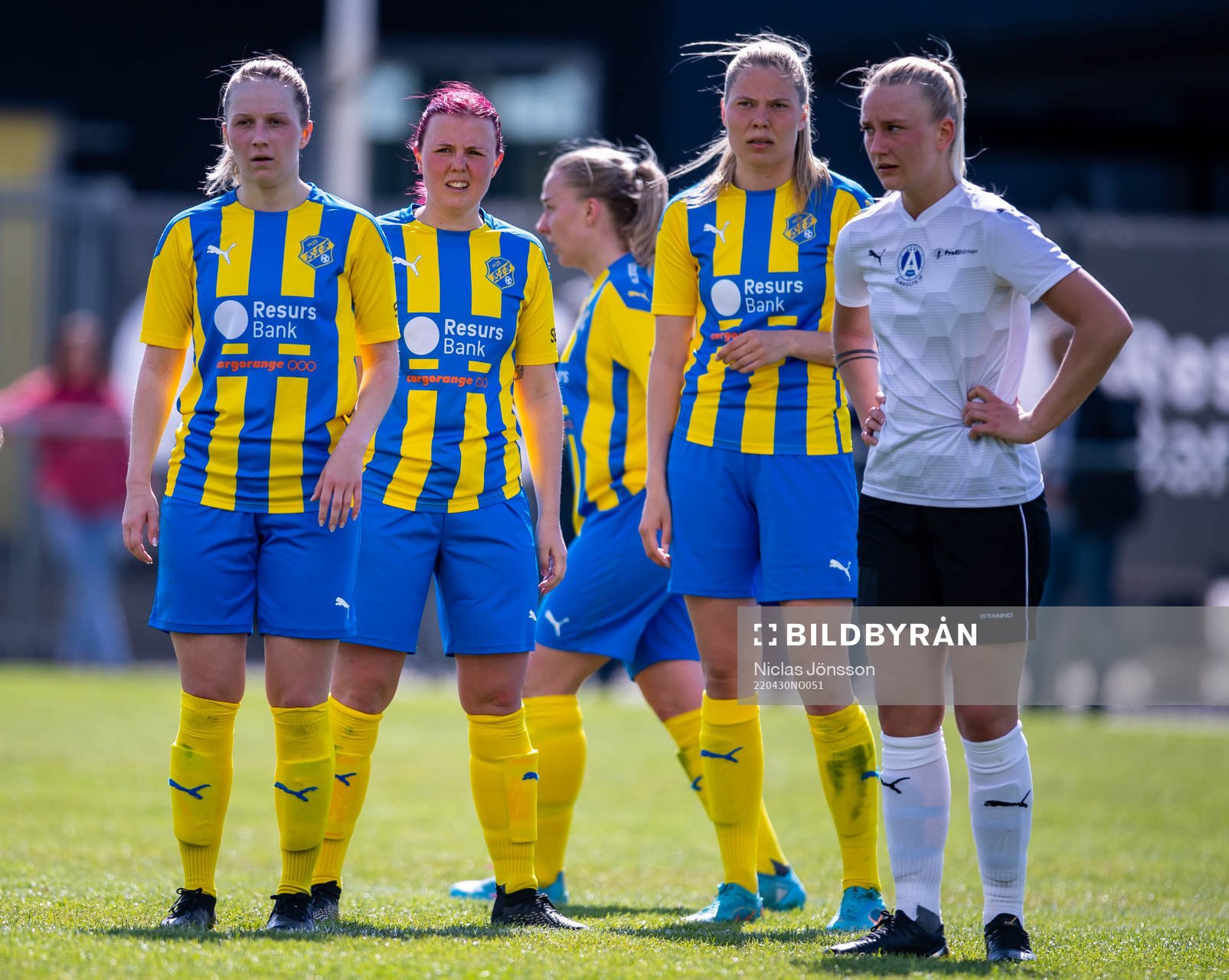 Eskilsminnes Ellen Pigg, Agnes Nilsson och Johanna Olsson
