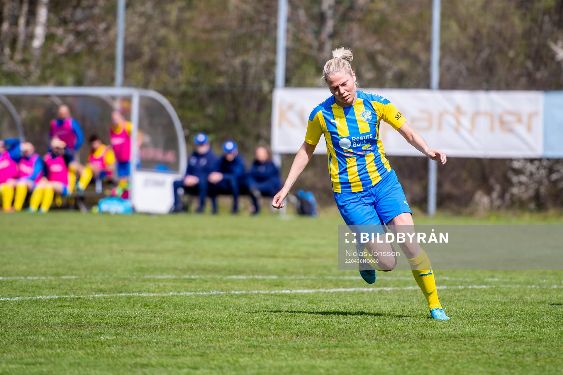 Eskilsminnes Johanna Olsson jublar