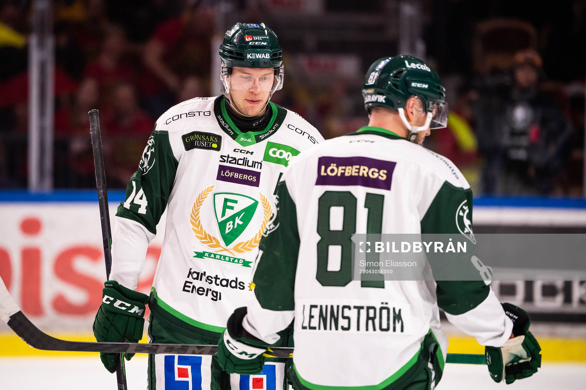 Färjestads Victor Ejdsell deppar