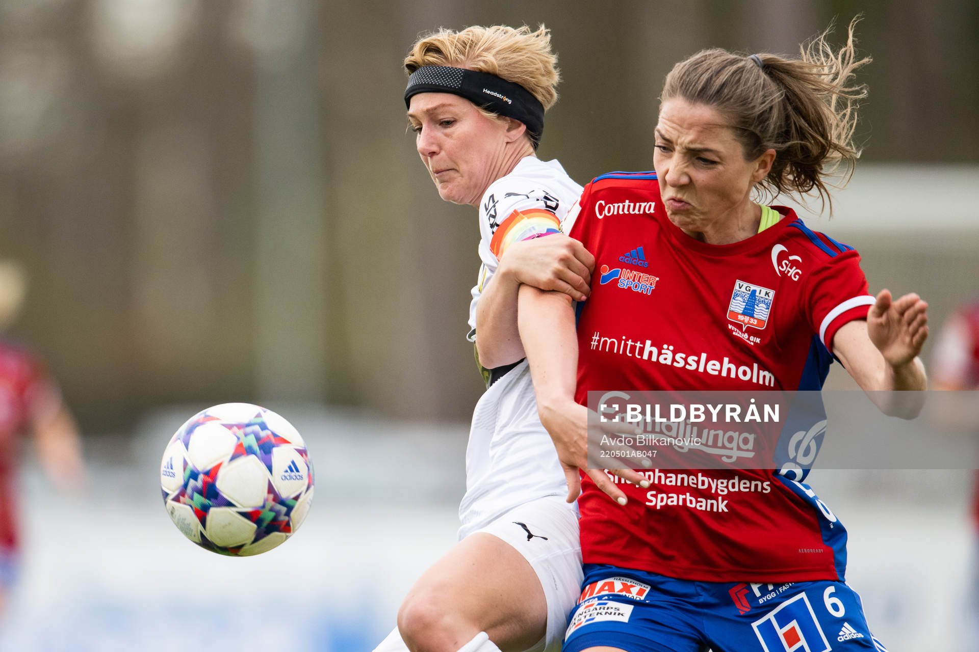 Vittsjös Clara Markstedt och Häckens Luna Nörgaard Gevitz