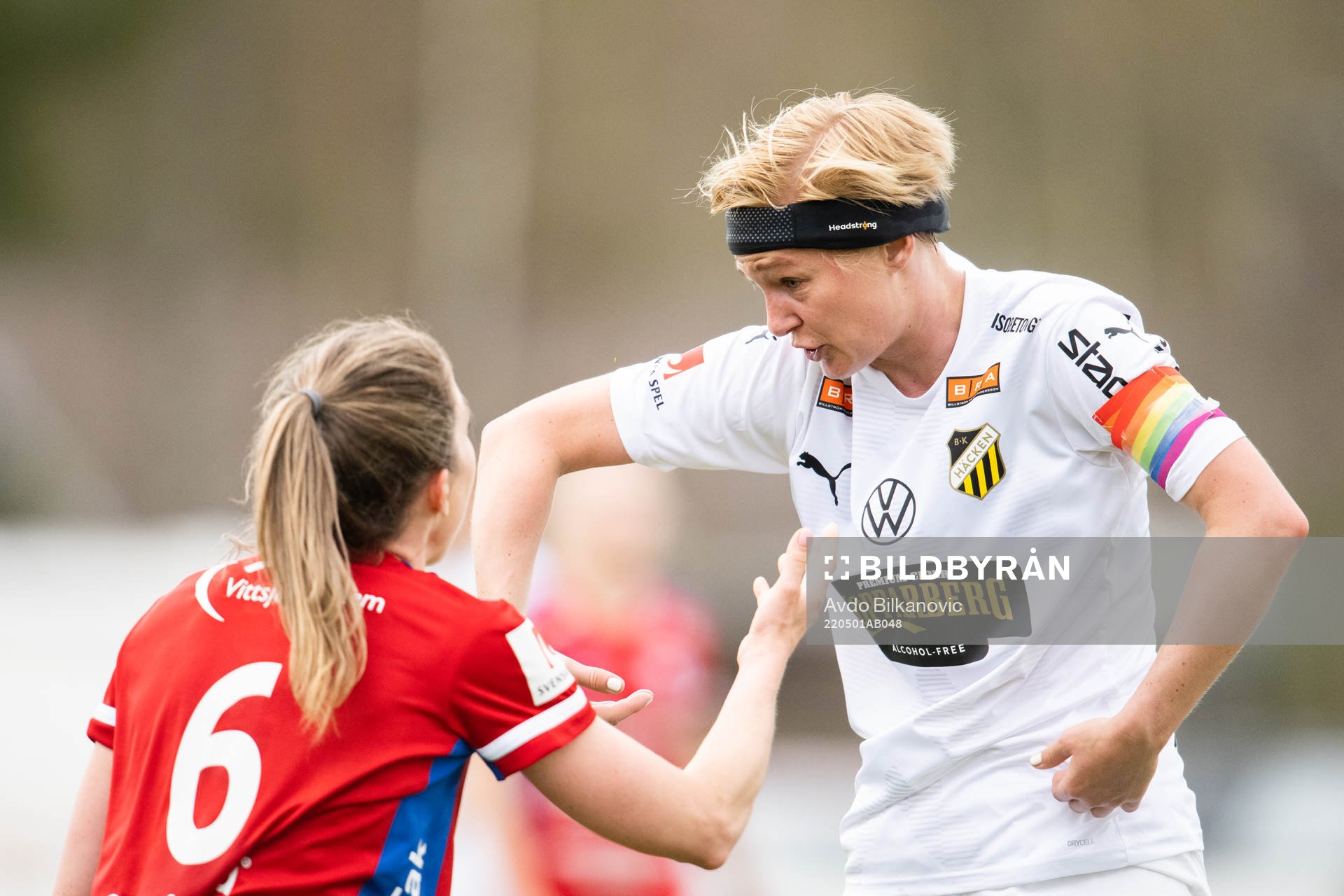 Vittsjös Clara Markstedt och Häckens Luna Nörgaard Gevitz