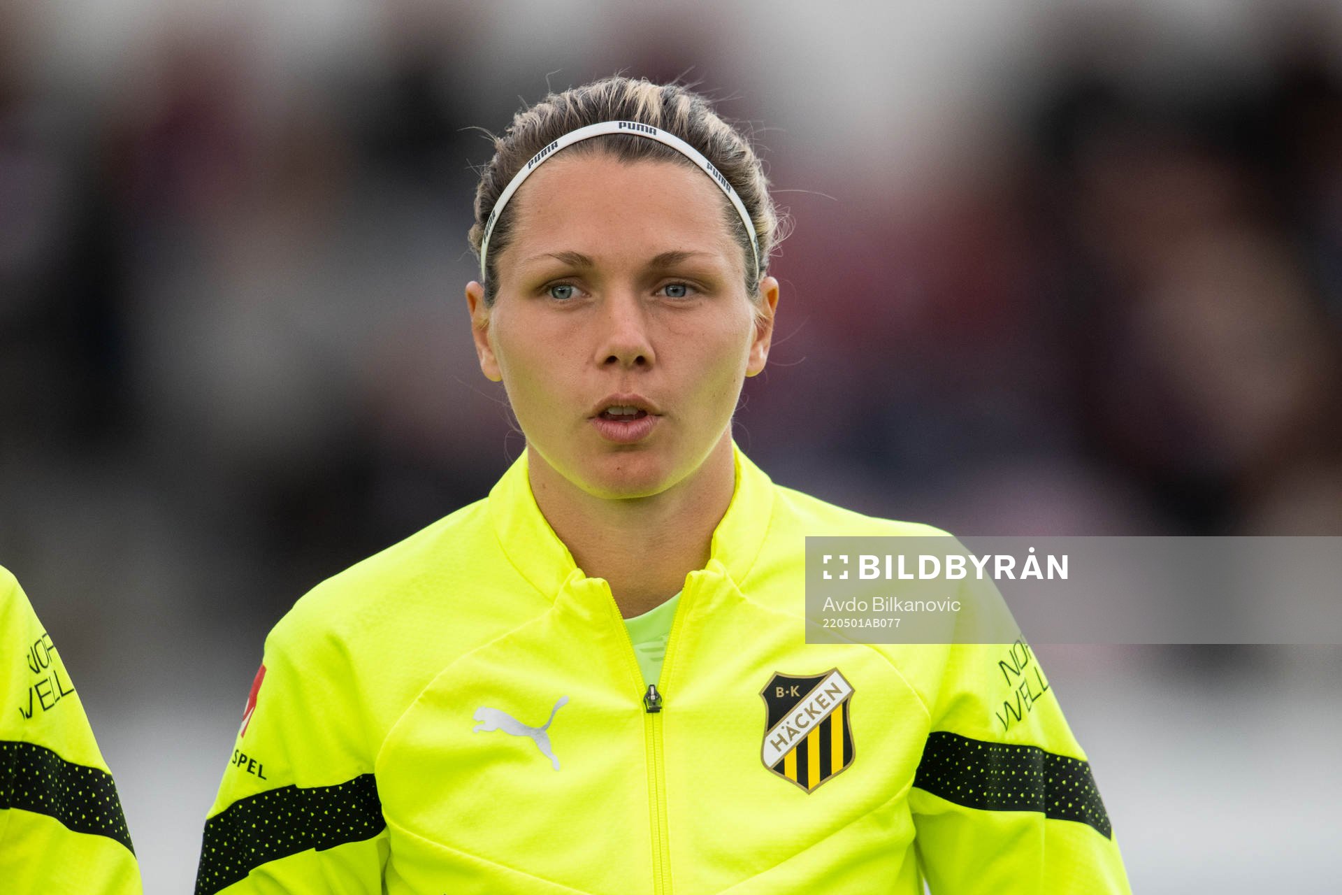 Häckens målvakt Jennifer Falk